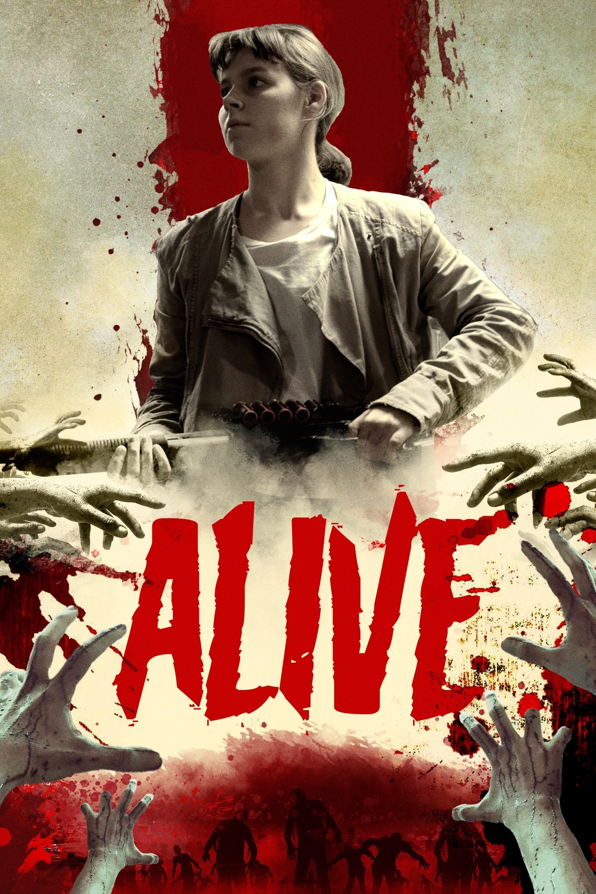 Poster de ALIVE en inglés