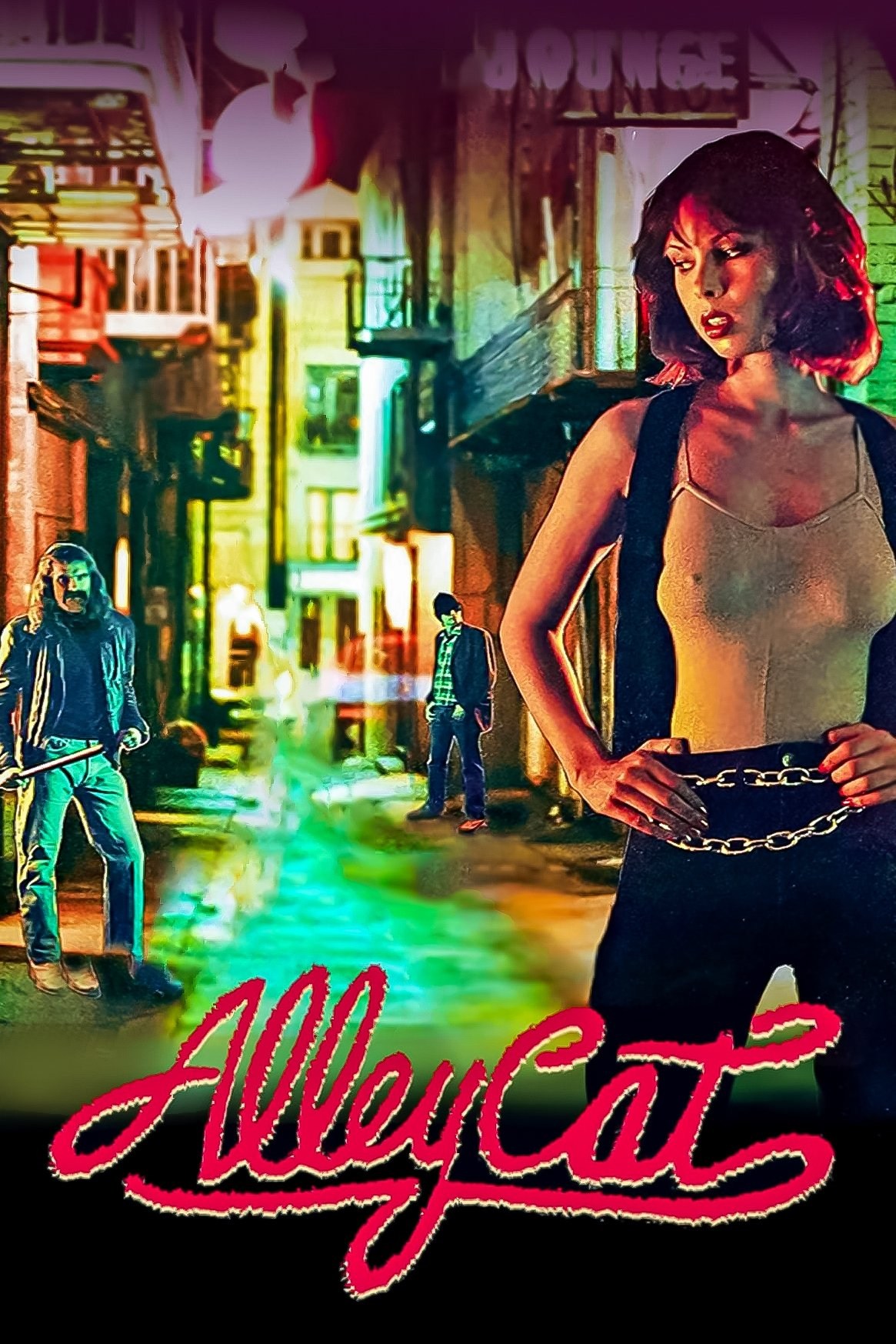 Poster de ALLEY CAT en inglés