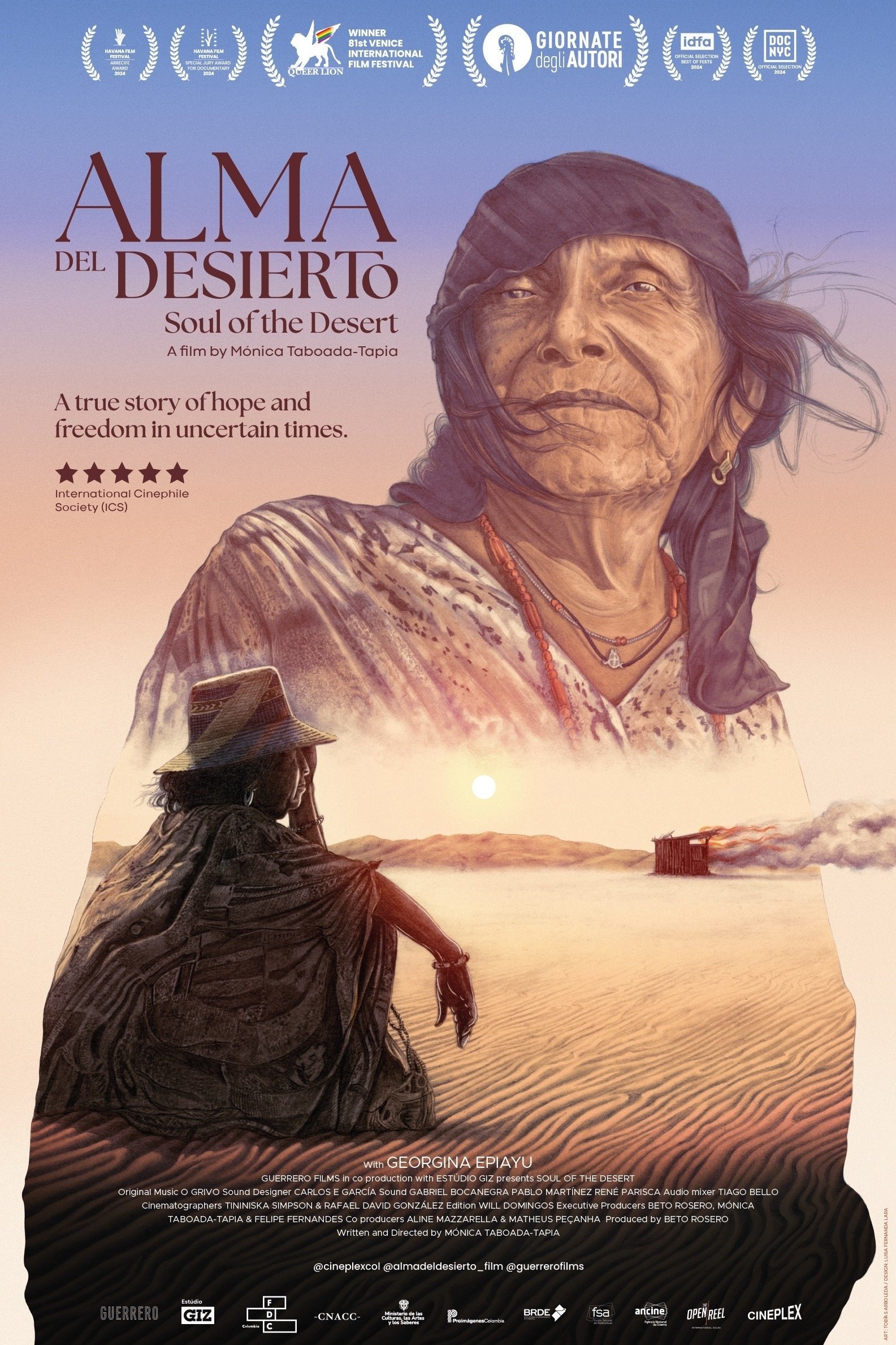 Poster de ALMA DEL DESIERTO en inglés