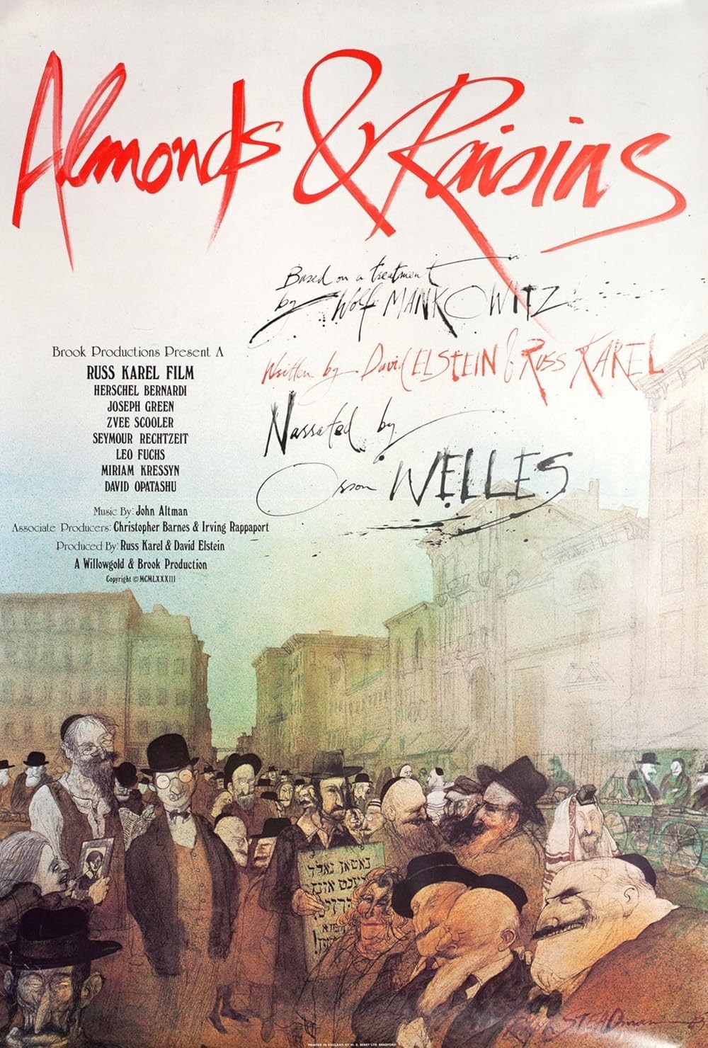 Poster de ALMONDS AND RAISINS