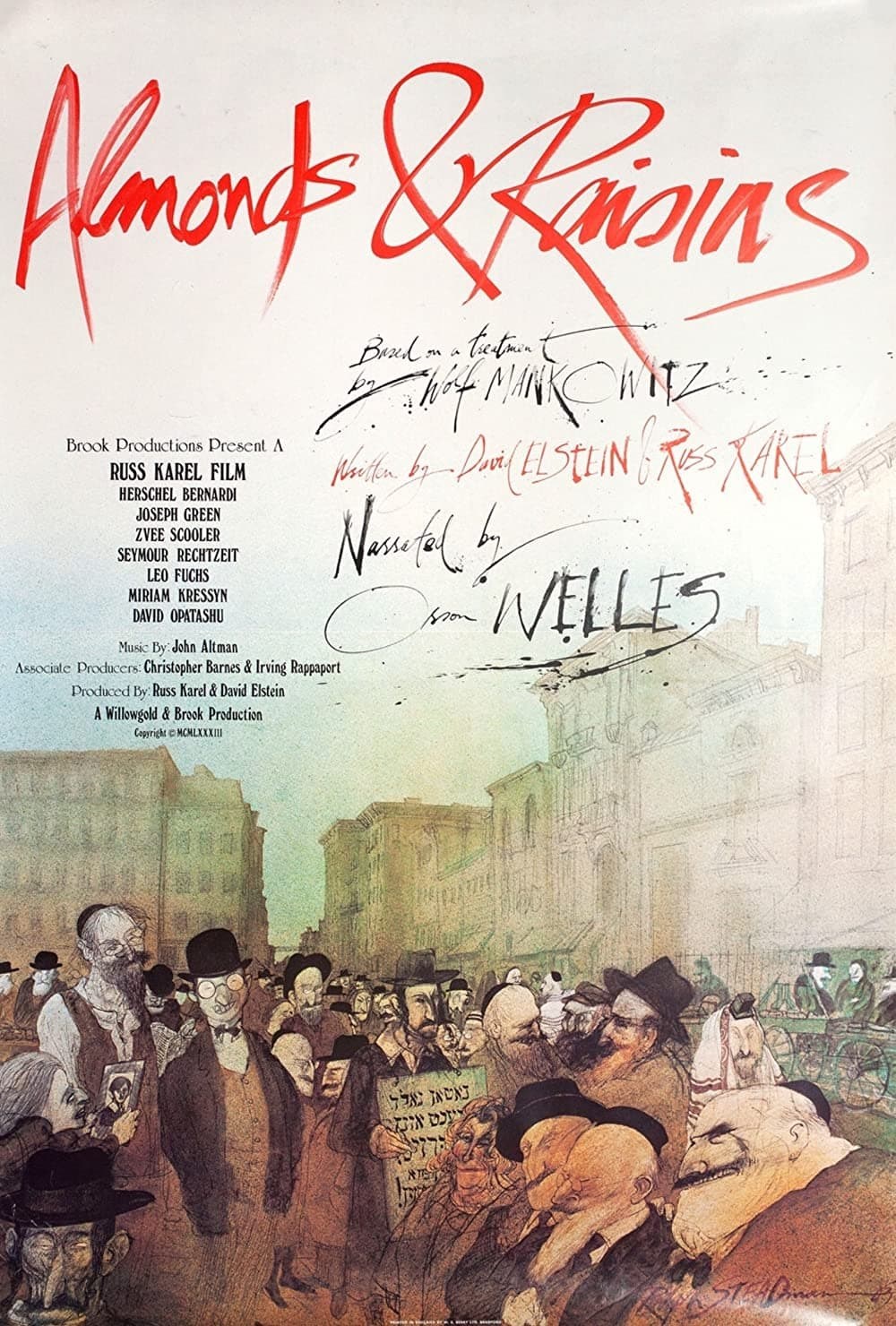 Poster de ALMONDS AND RAISINS