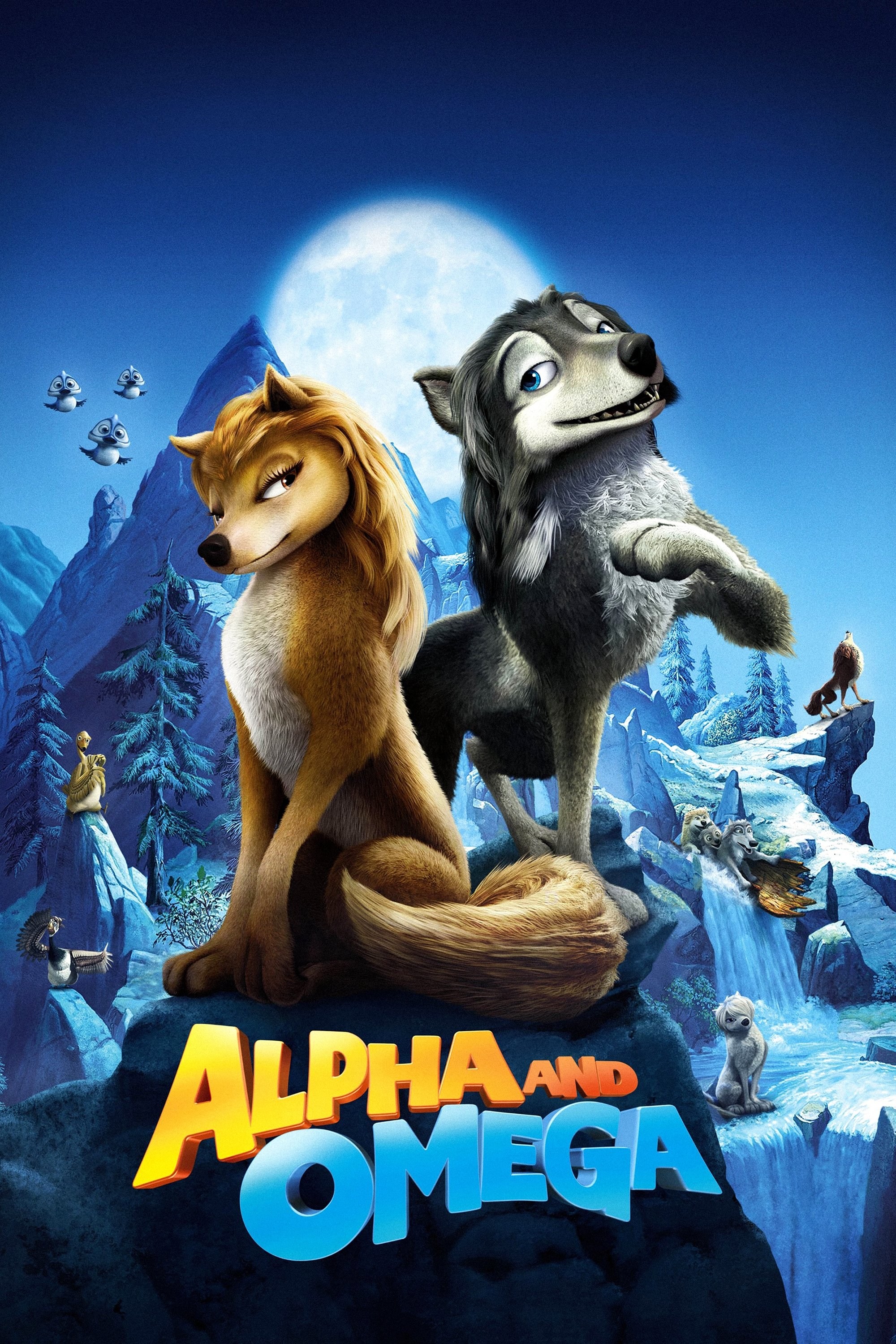 Poster de ALPHA AND OMEGA en inglés