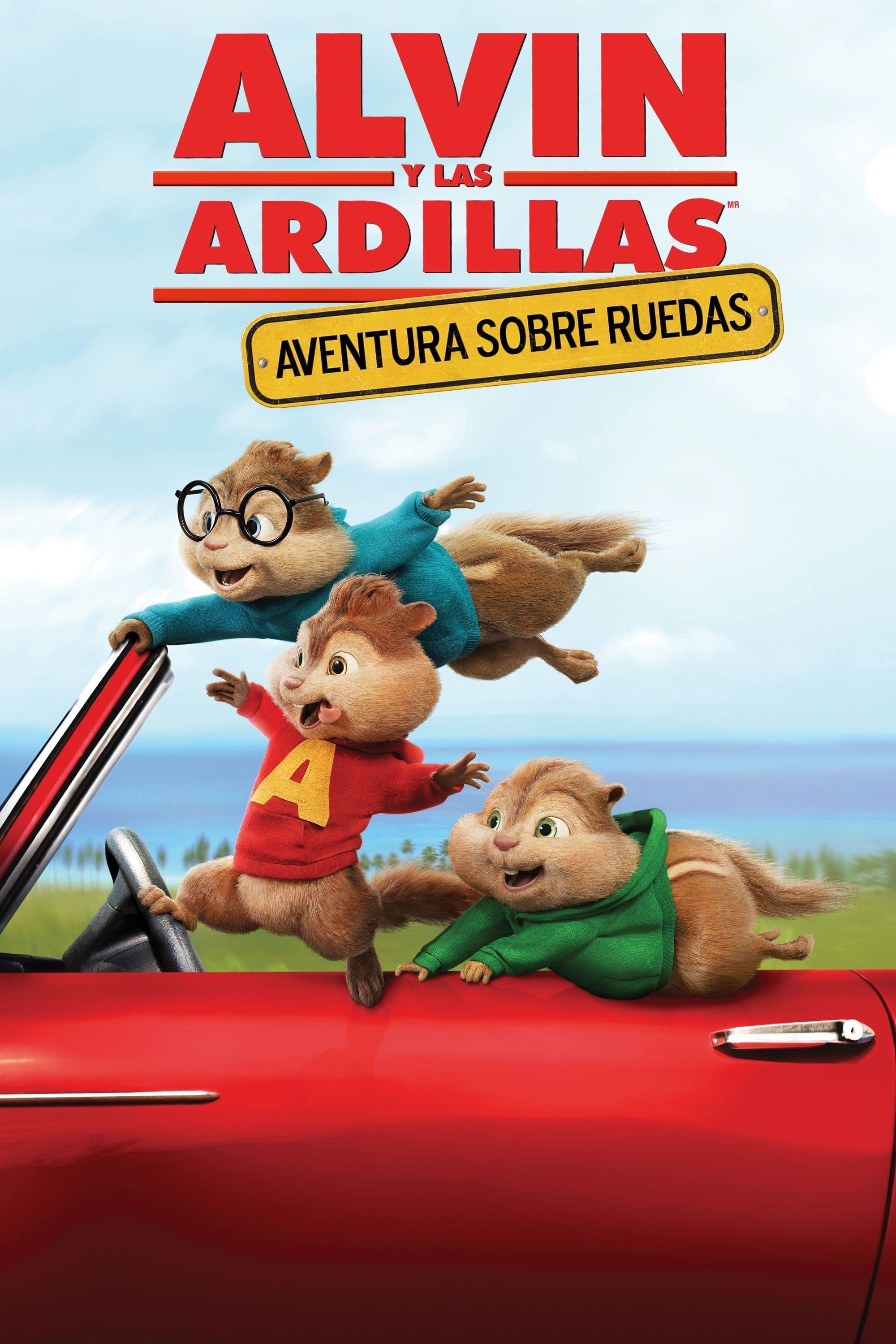 Poster de ALVIN Y LAS ARDILLAS: FIESTA SOBRE RUEDAS en español