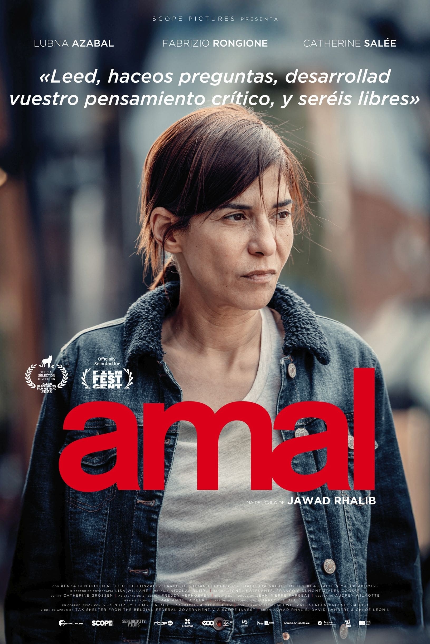 Poster de AMAL: UN ESPRIT LIBRE en español