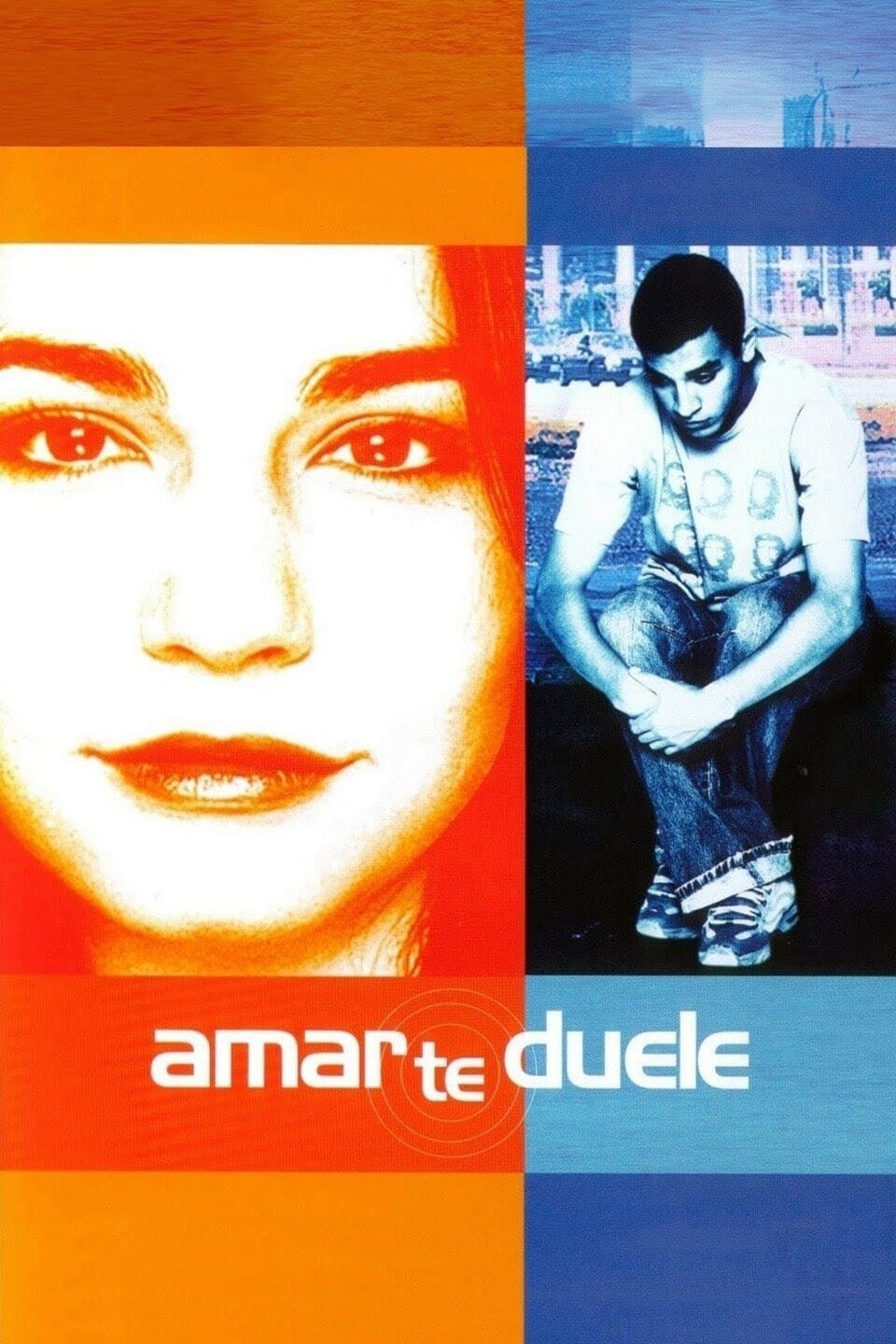 Poster de AMAR TE DUELE en español