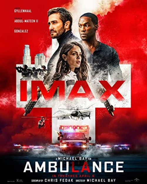 Poster de AMBULANCE. PLAN DE HUIDA