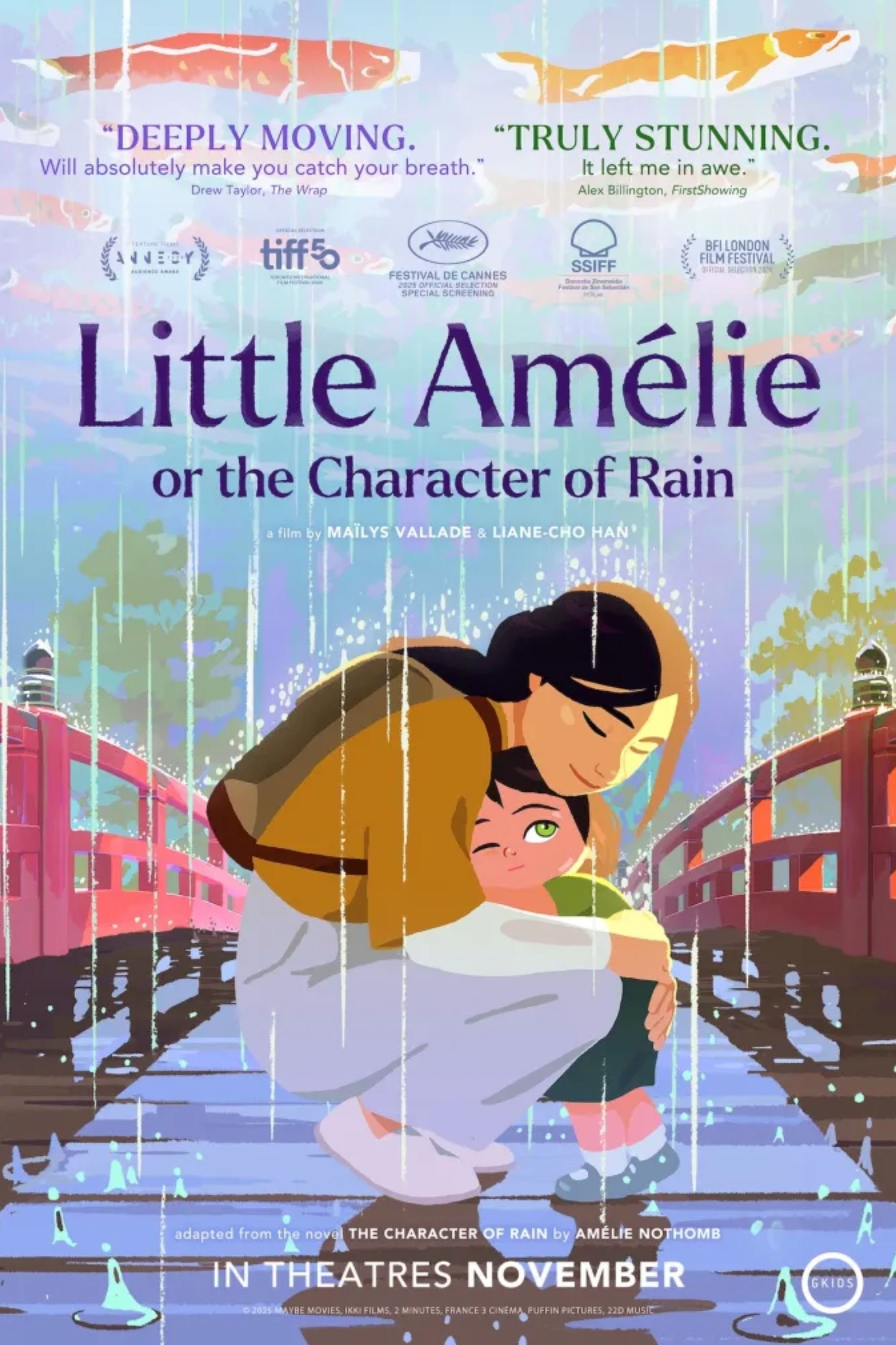 Poster de LITTLE AMÉLIE en inglés