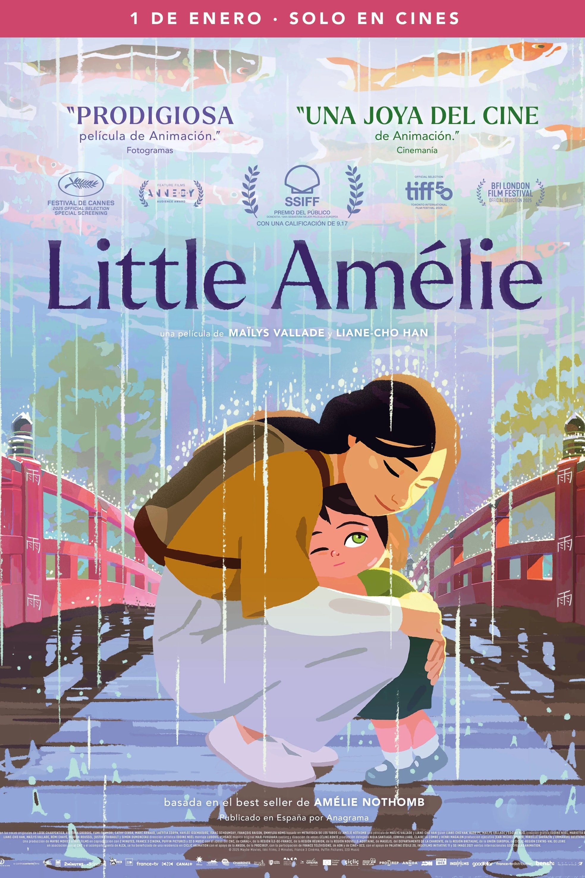 Poster de LITTLE AMÉLIE en español