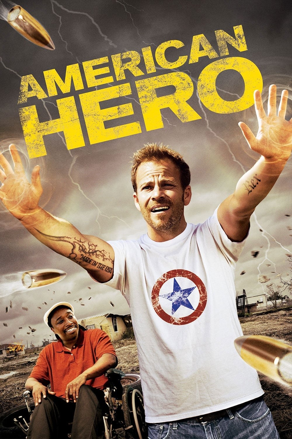 Poster de AMERICAN HERO en inglés