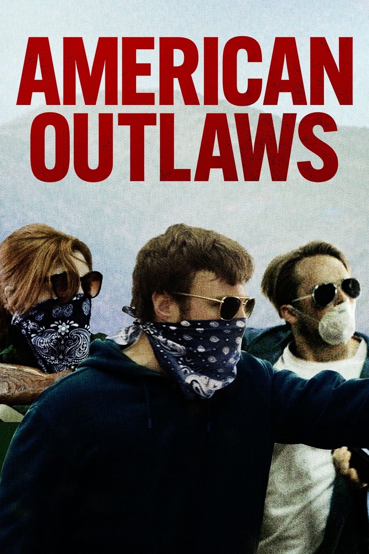 Poster de AMERICAN OUTLAWS en inglés