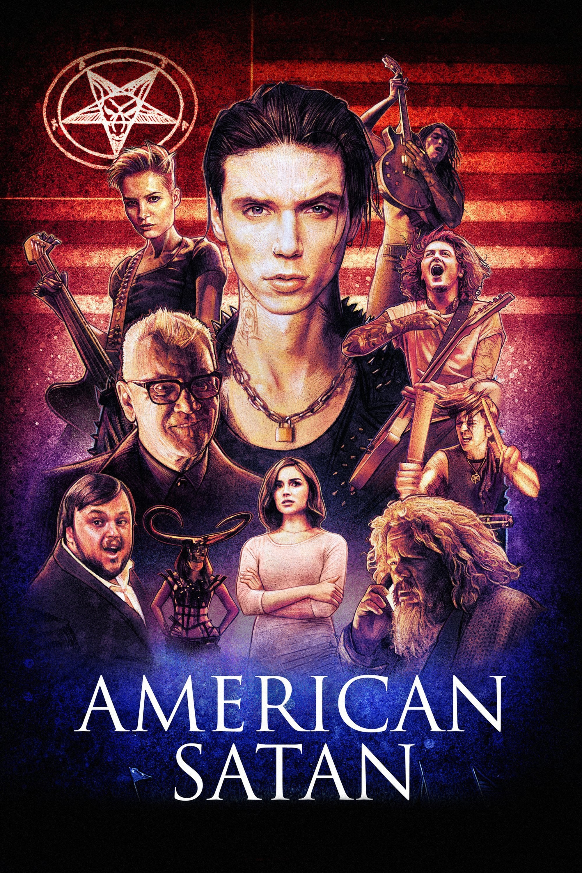 Poster de AMERICAN SATAN en inglés