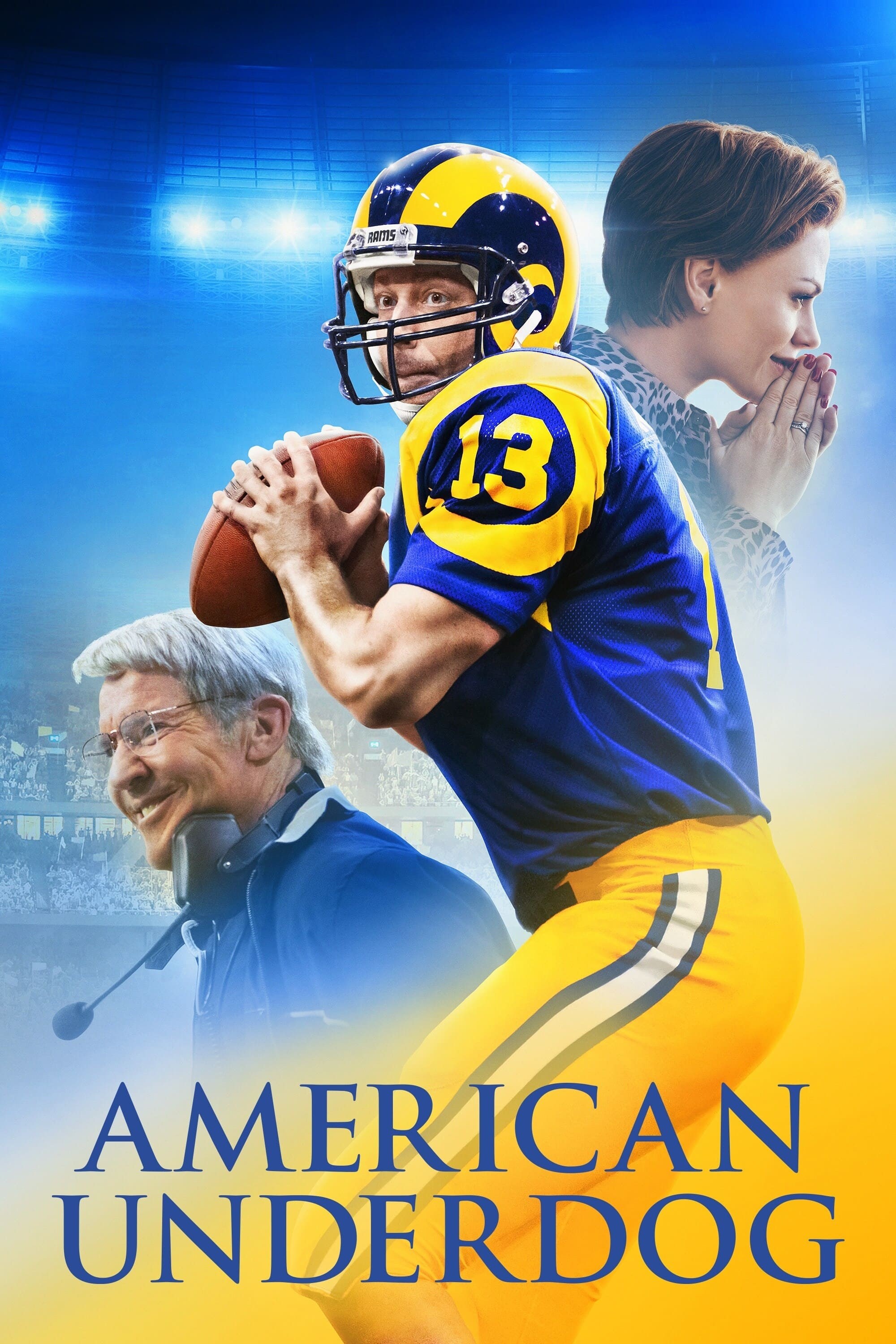 Poster de AMERICAN UNDERDOG en inglés