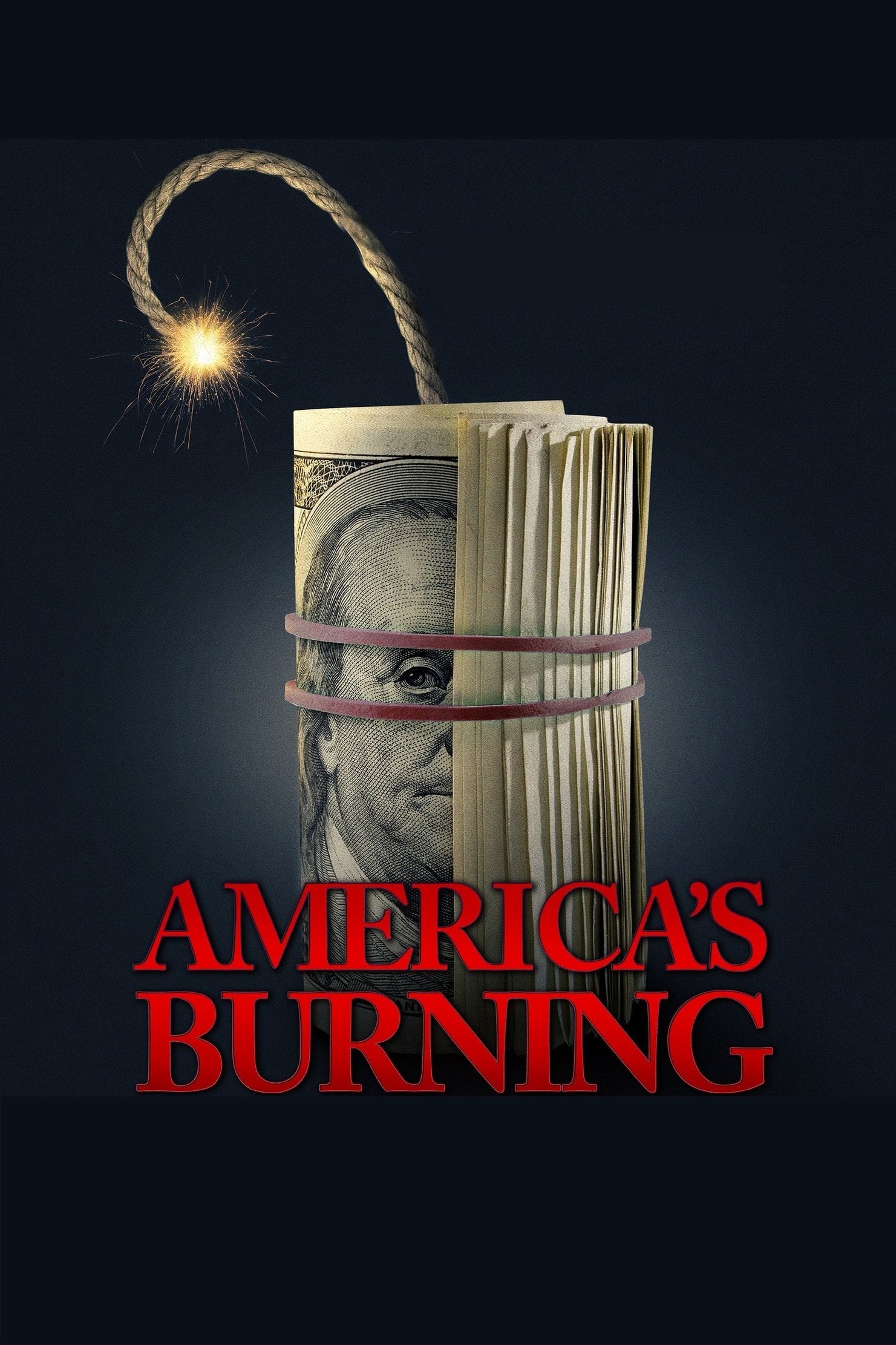 Poster de AMERICA'S BURNING en inglés