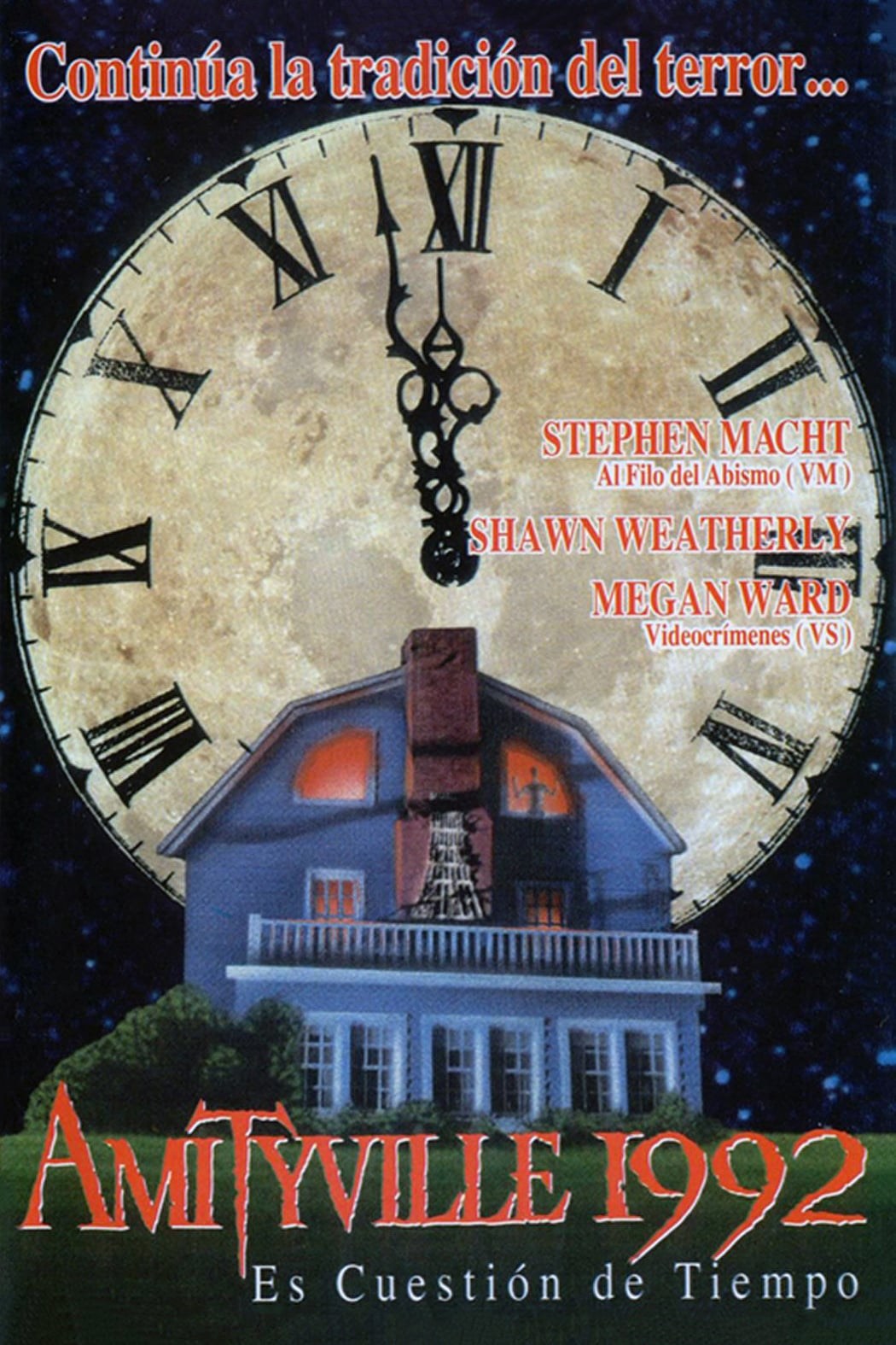 Poster de AMITYVILLE 1992: ES CUESTIÓN DE TIEMPO en español