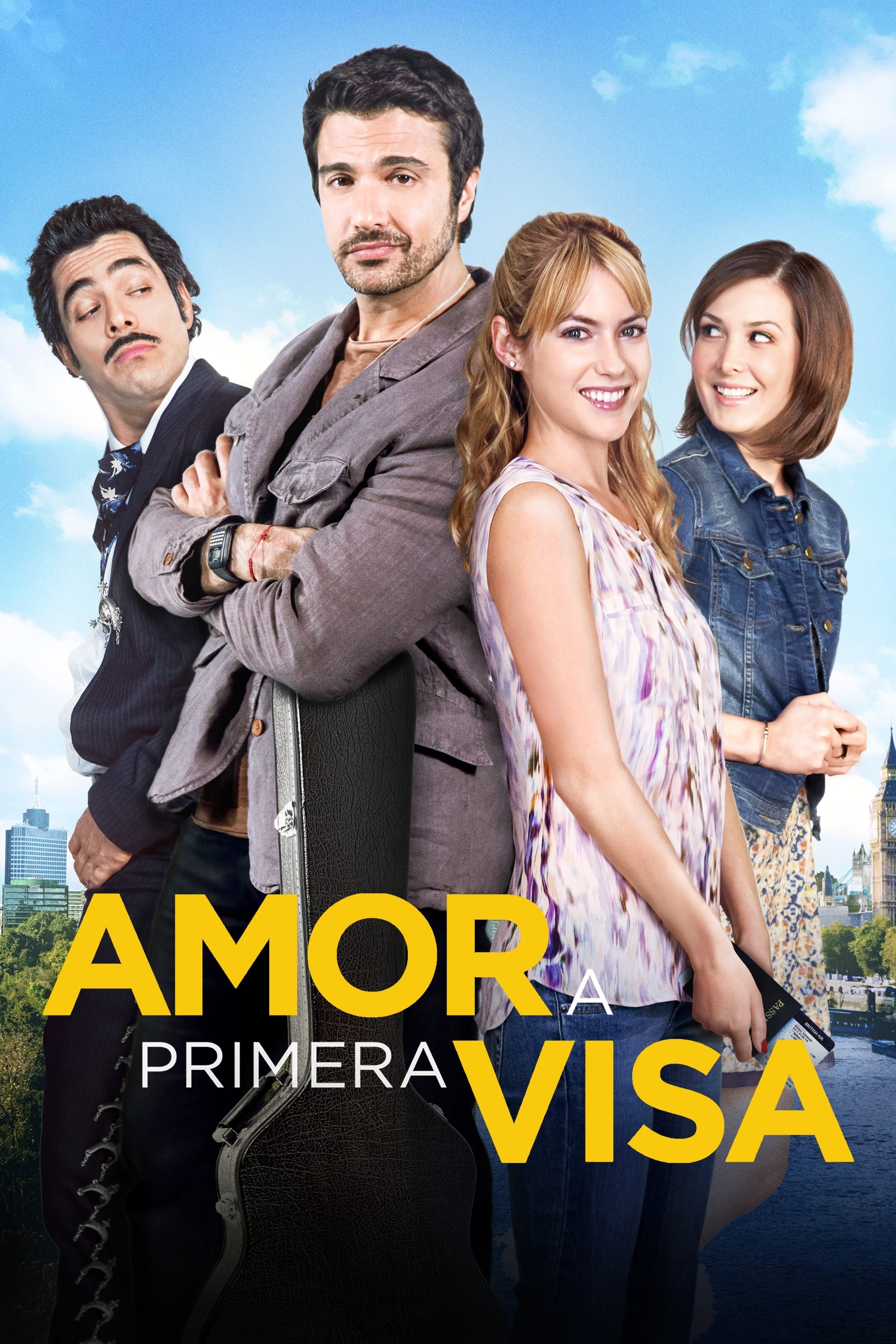 Poster de AMOR A PRIMERA VISA en español