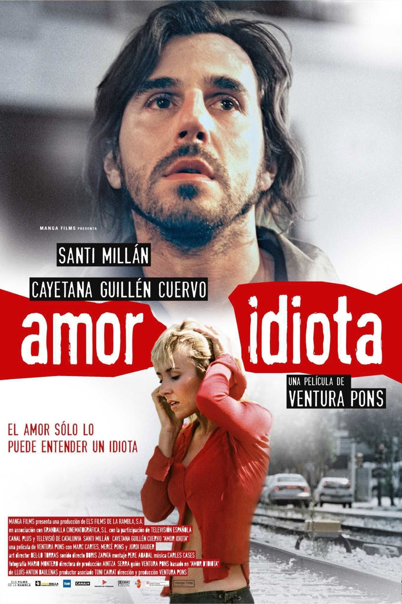 Poster de AMOR IDIOTA en español