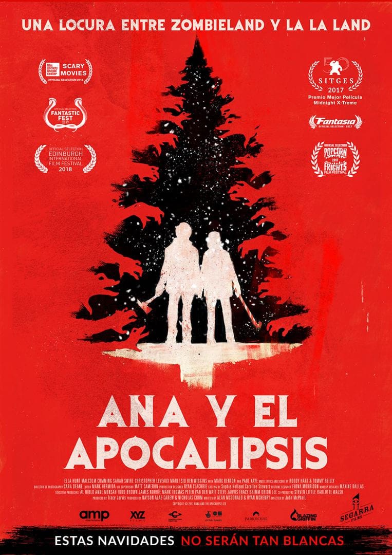 Poster de ANA Y EL APOCALIPSIS en español