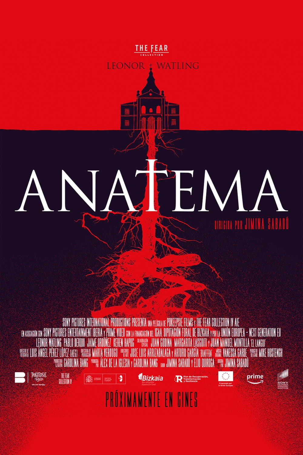 Poster de ANATEMA en español