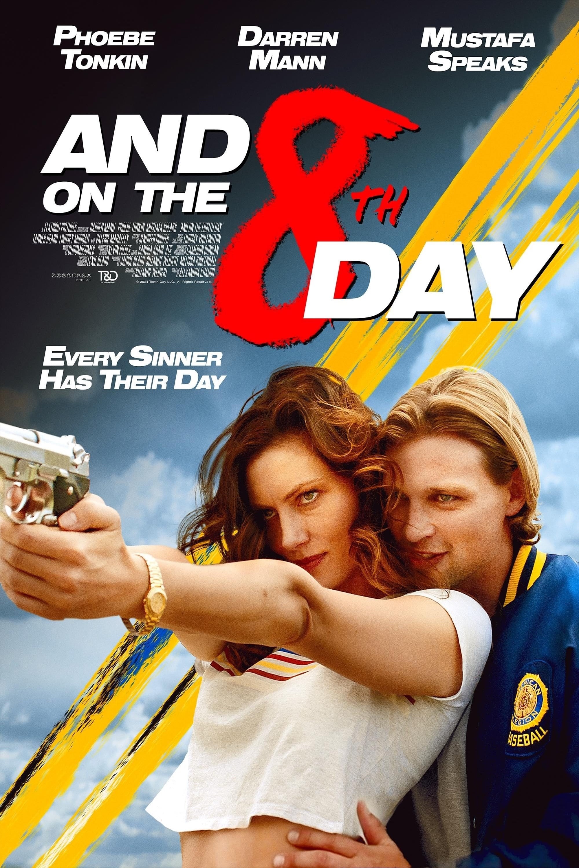 Poster de AND ON THE EIGHTH DAY en inglés