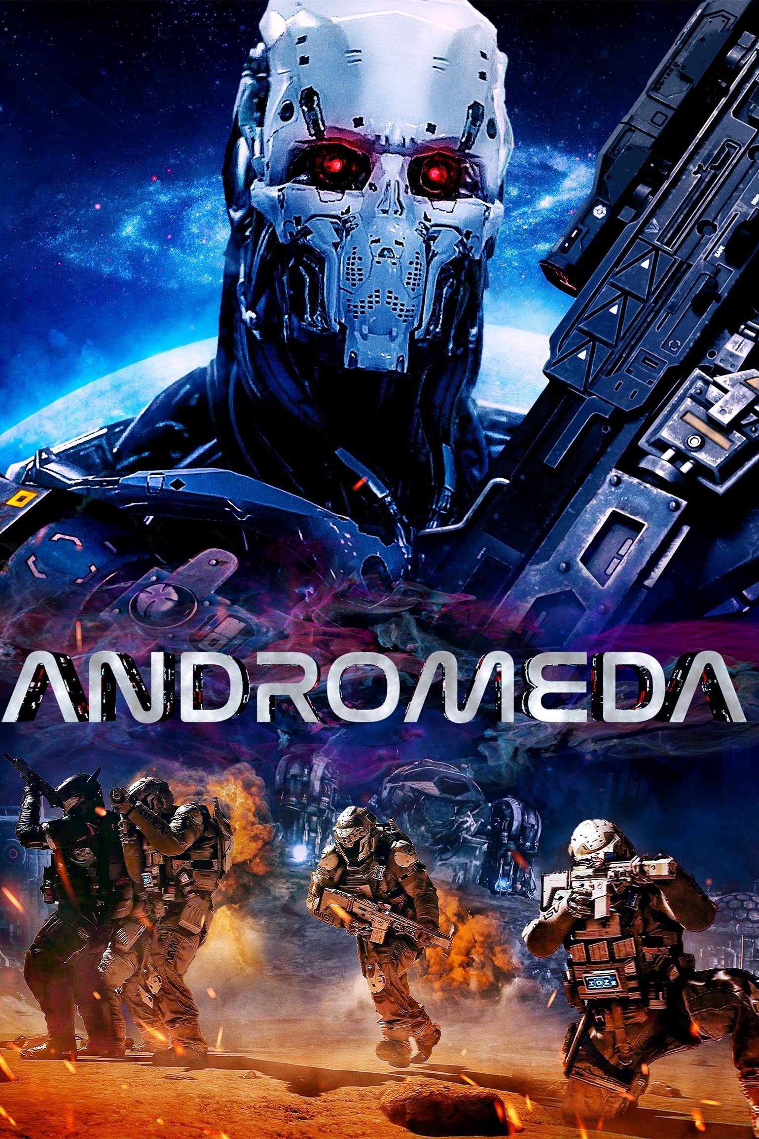 Poster de ANDROMEDA en inglés