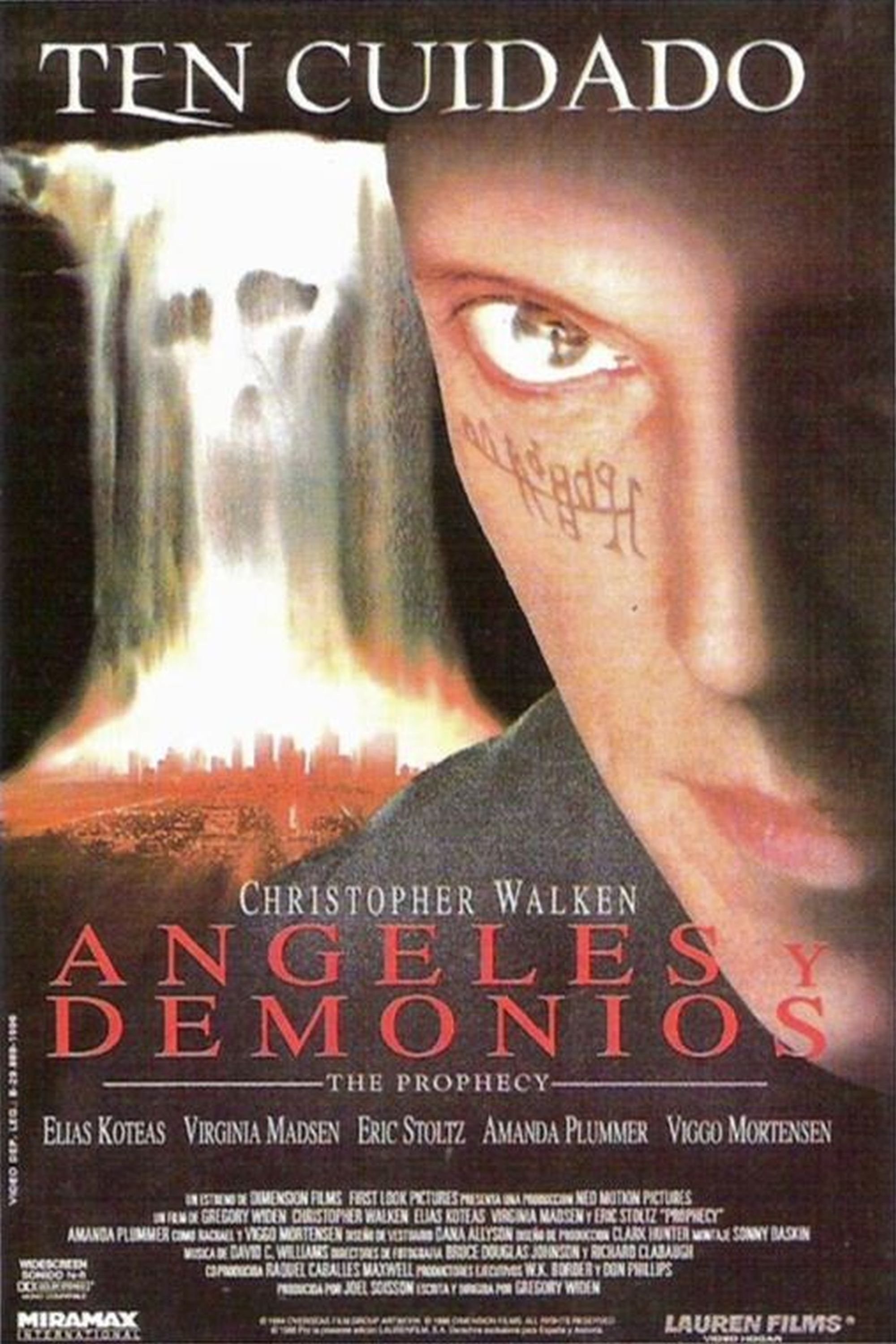 Poster de ÁNGELES Y DEMONIOS en español