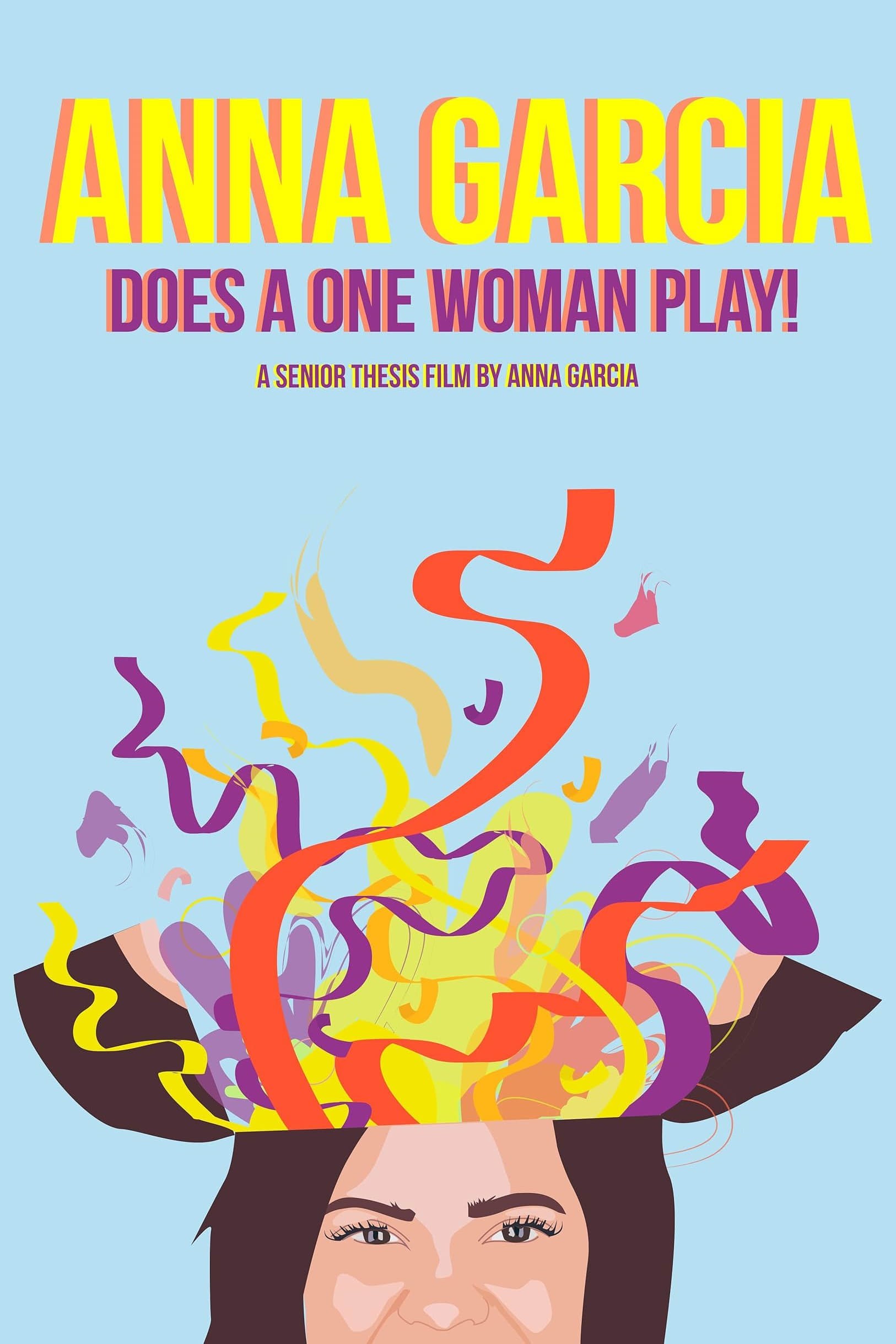 Poster de ANNA GARCIA DOES A ONE WOMAN PLAY
