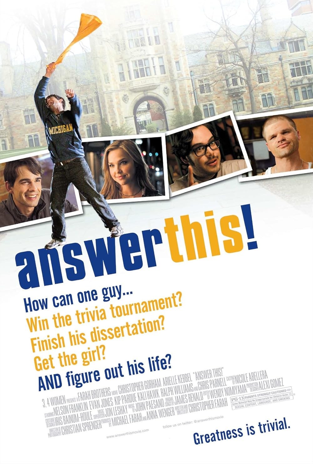 Poster de ANSWER THIS!