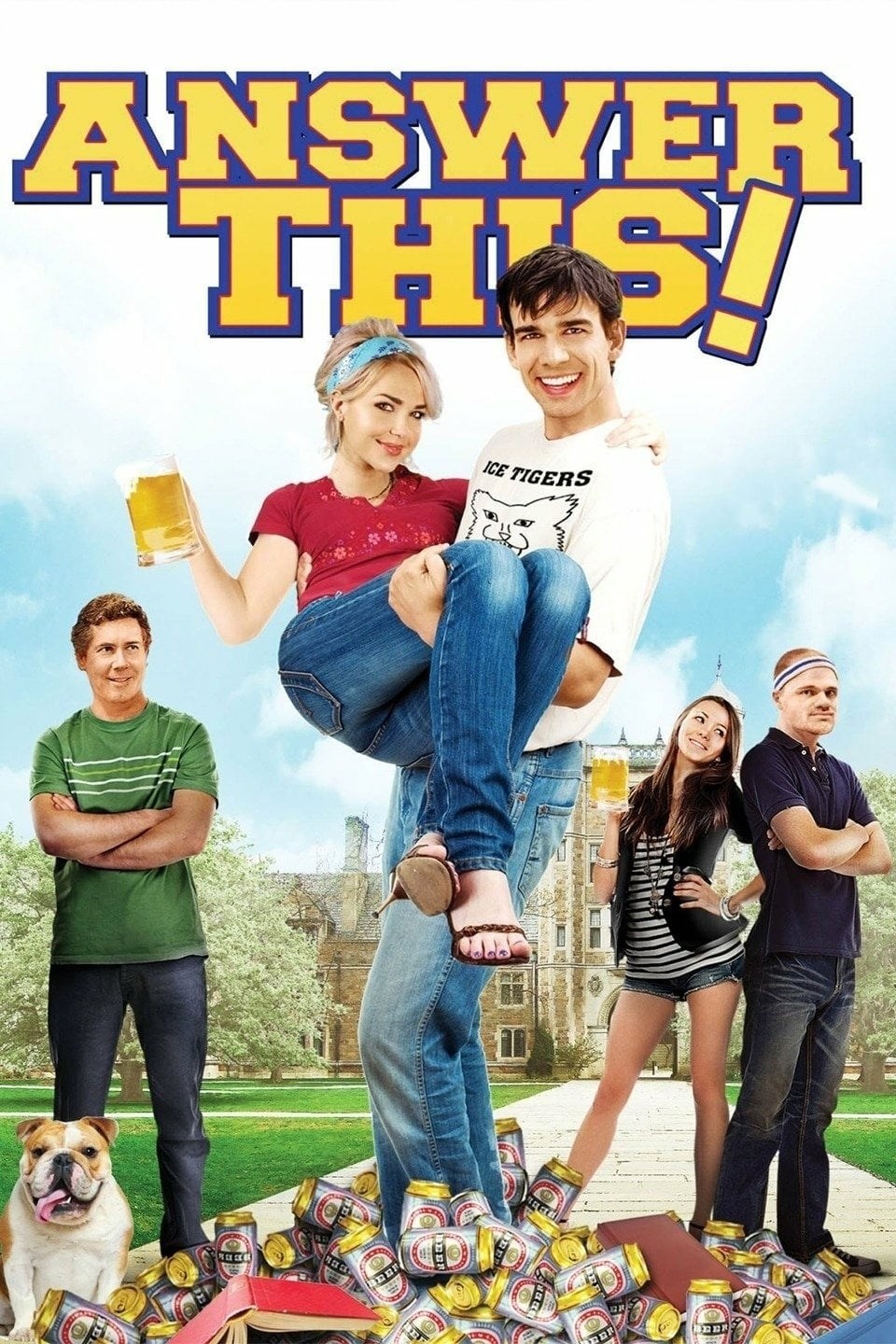 Poster de ANSWER THIS! en inglés