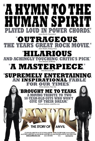 Poster de ANVIL. EL SUEÑO DE UNA BANDA DE ROCK