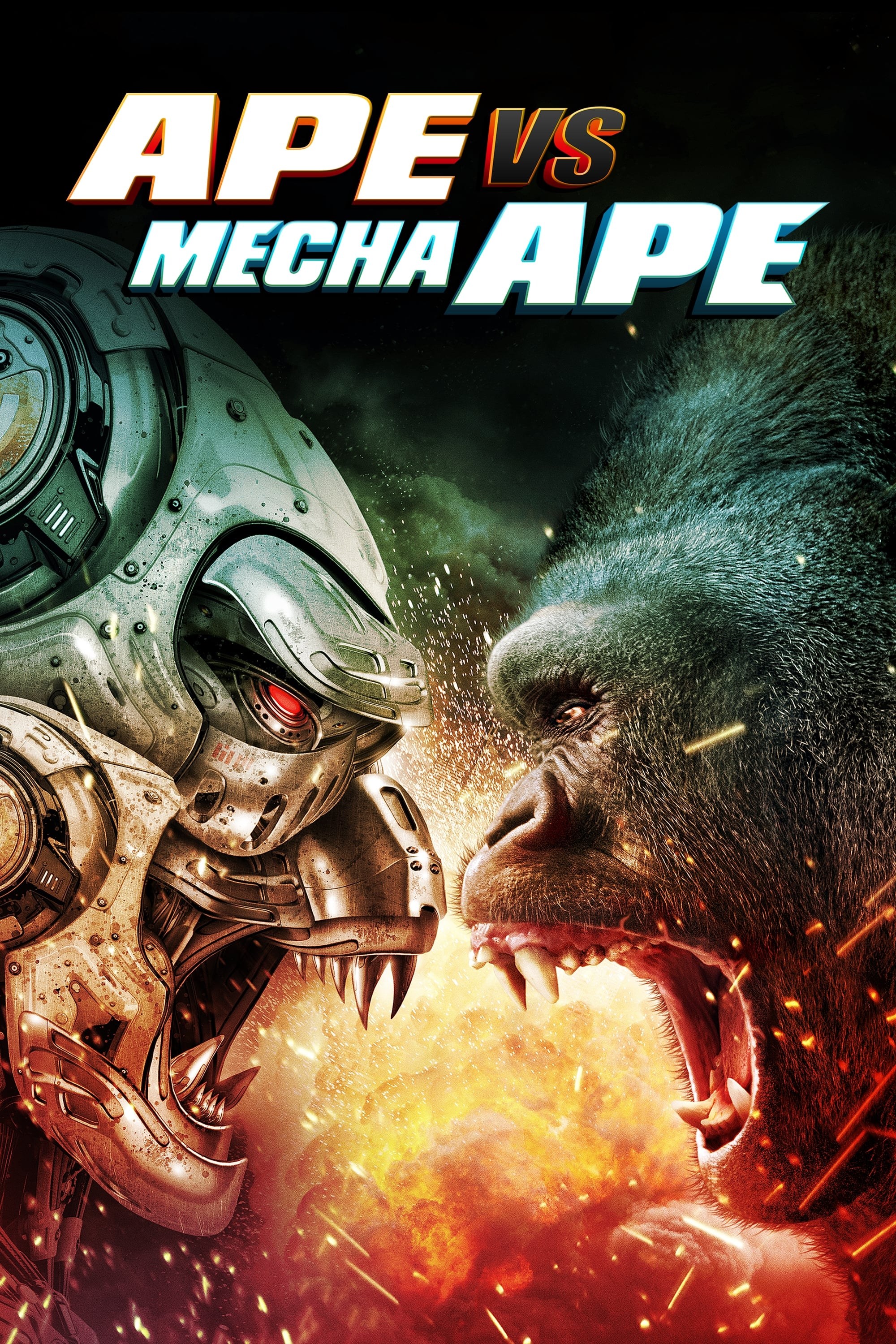 Poster de APE VS. MECHA APE en inglés