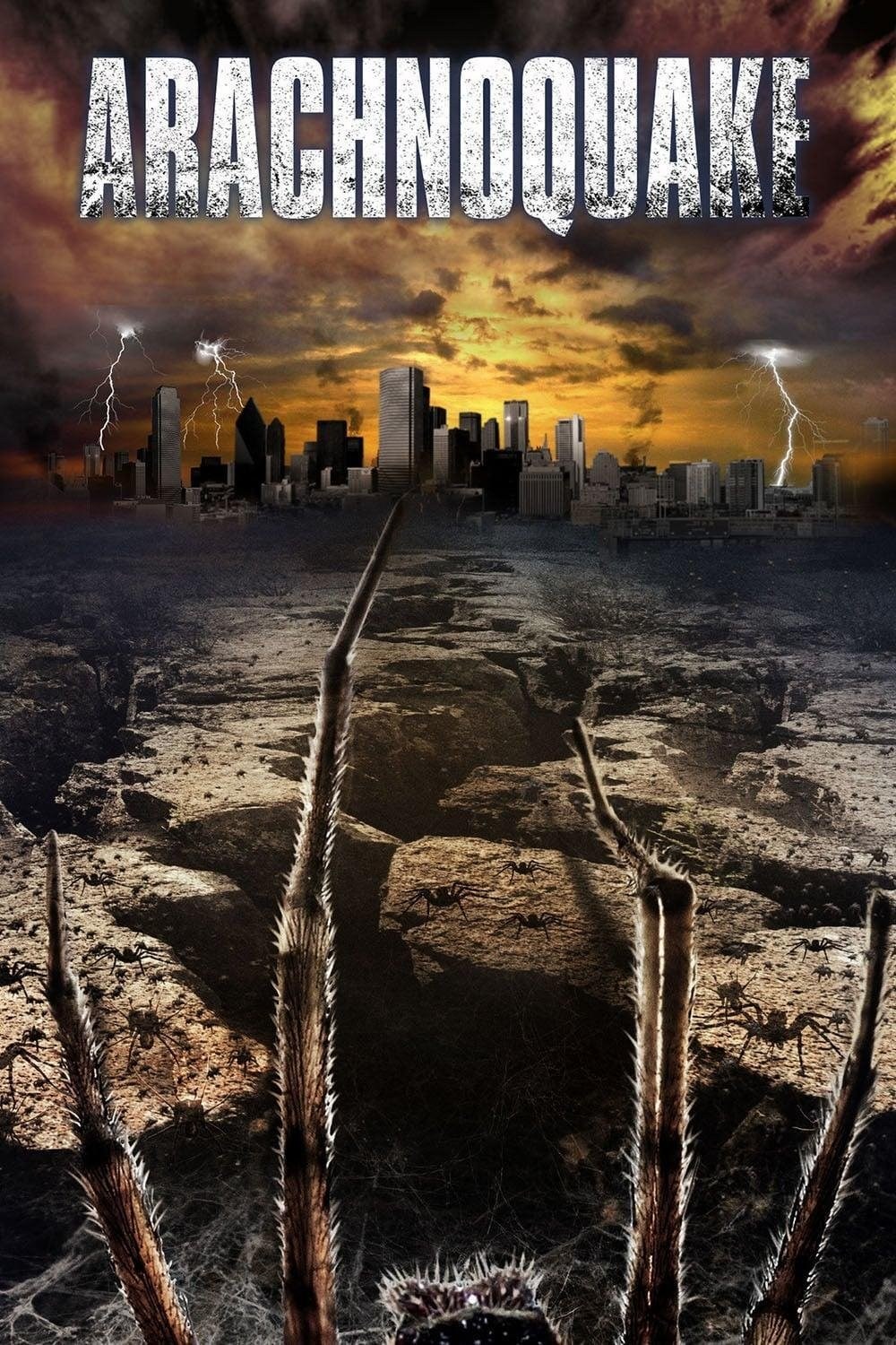 Poster de ARACNO TERREMOTO en inglés