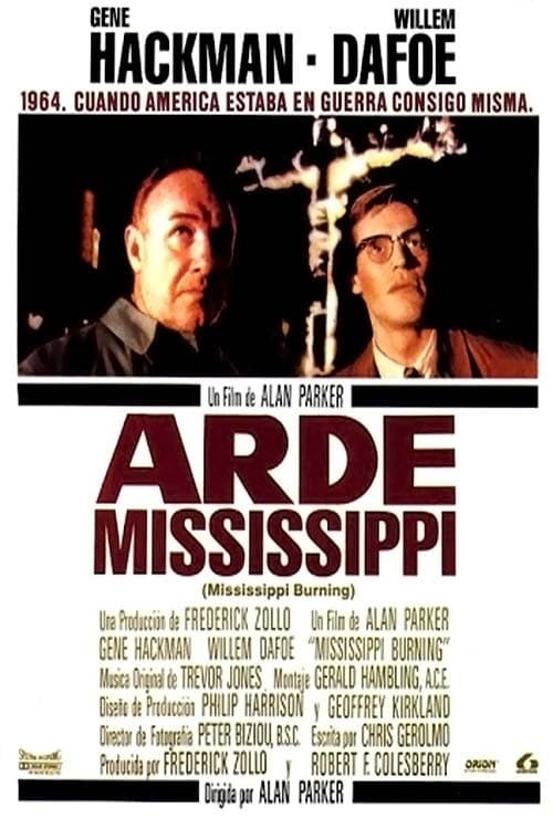 Poster de ARDE MISSISSIPPI en español