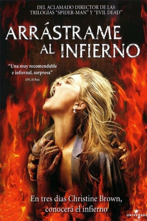 Poster de ARRÁSTRAME AL INFIERNO en español