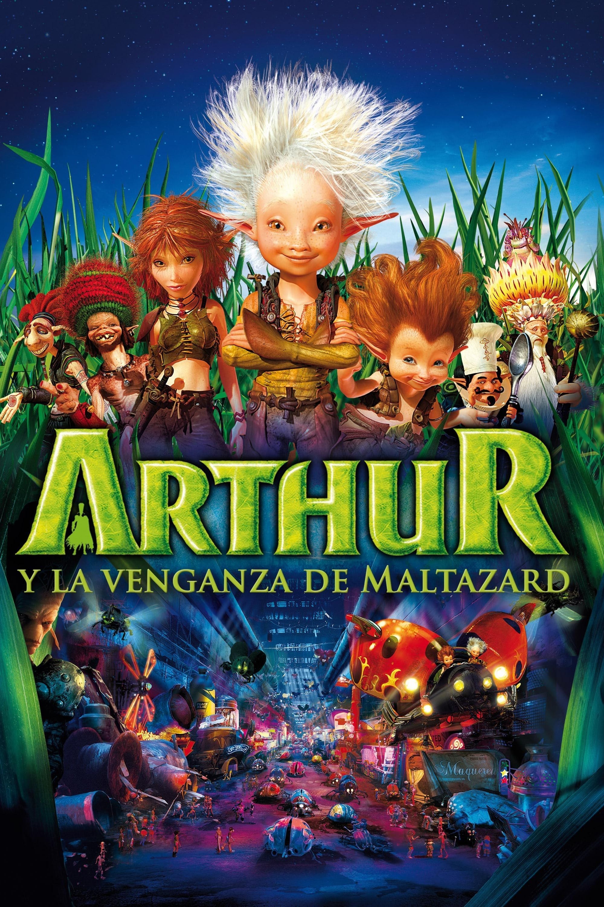 Poster de ARTHUR Y LA VENGANZA DE MALTAZARD en español