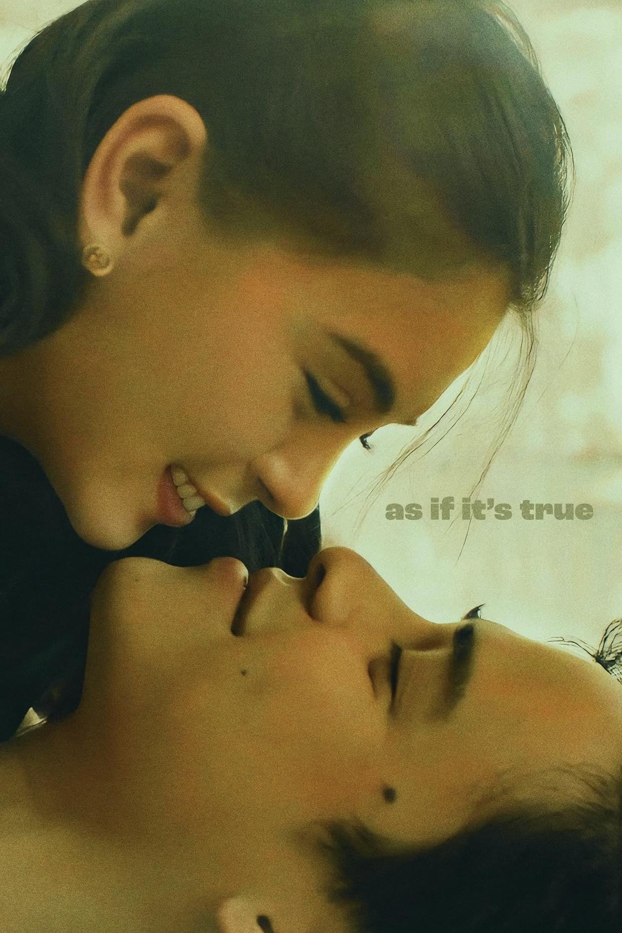 Poster de AS IF IT'S TRUE en inglés