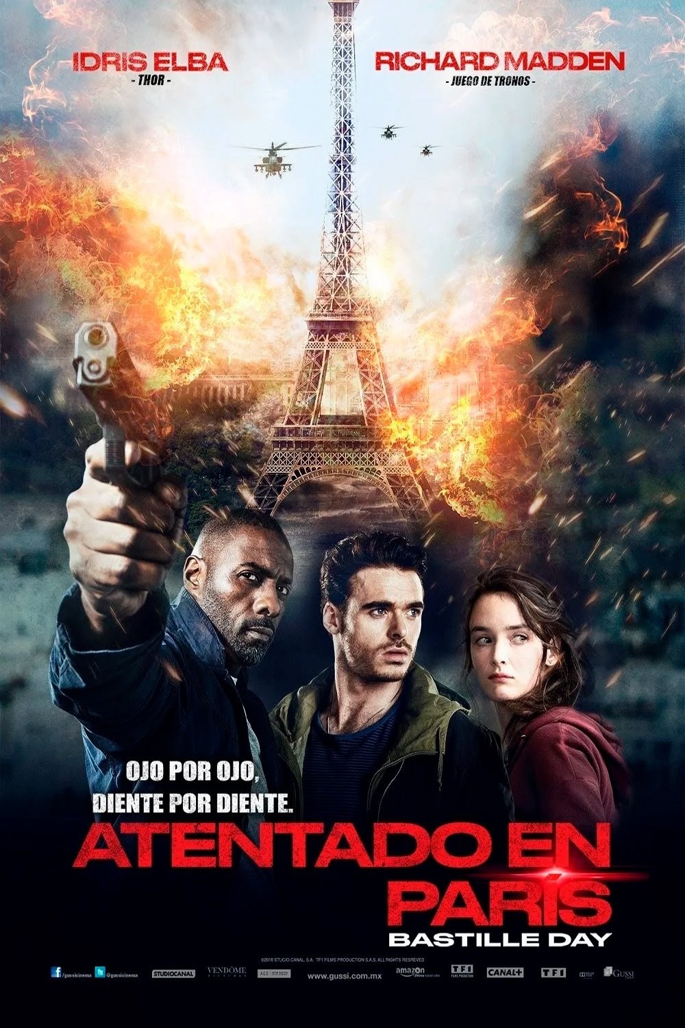 Poster de ASALTO EN PARÍS en español