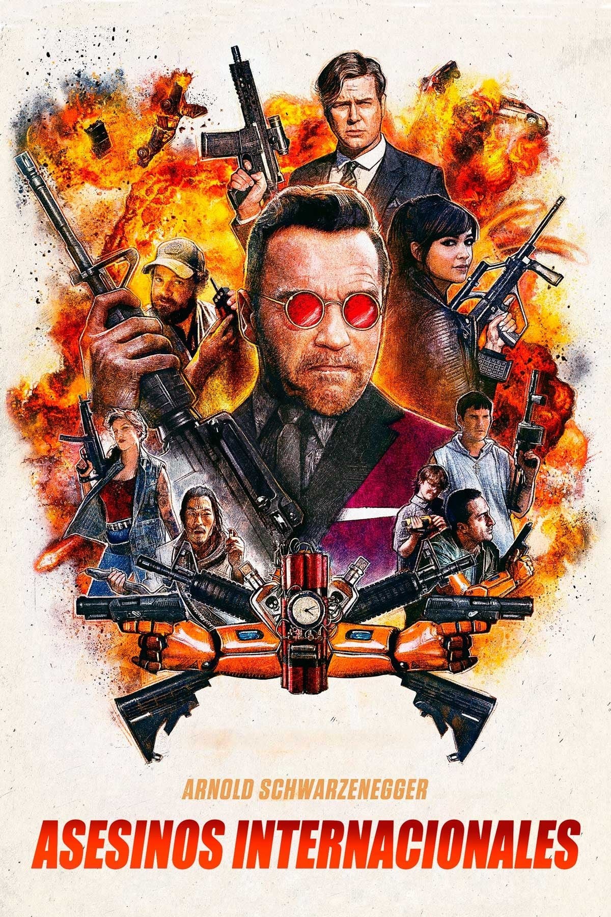 Poster de ASESINOS INTERNACIONALES en español