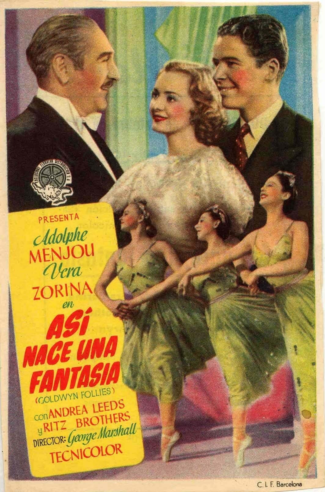 Poster de ASÍ NACE UNA FANTASÍA en español