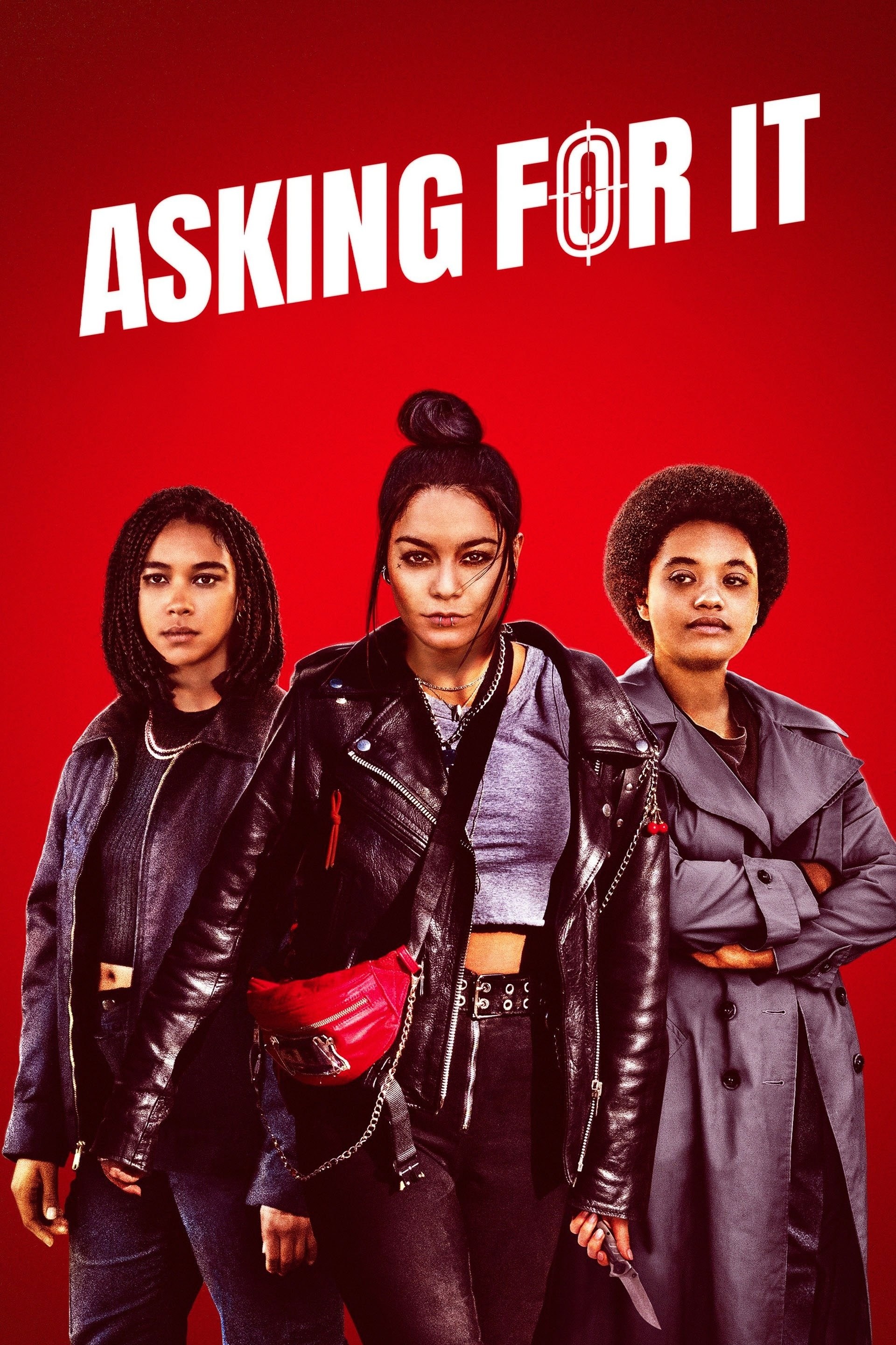 Poster de ASKING FOR IT en inglés