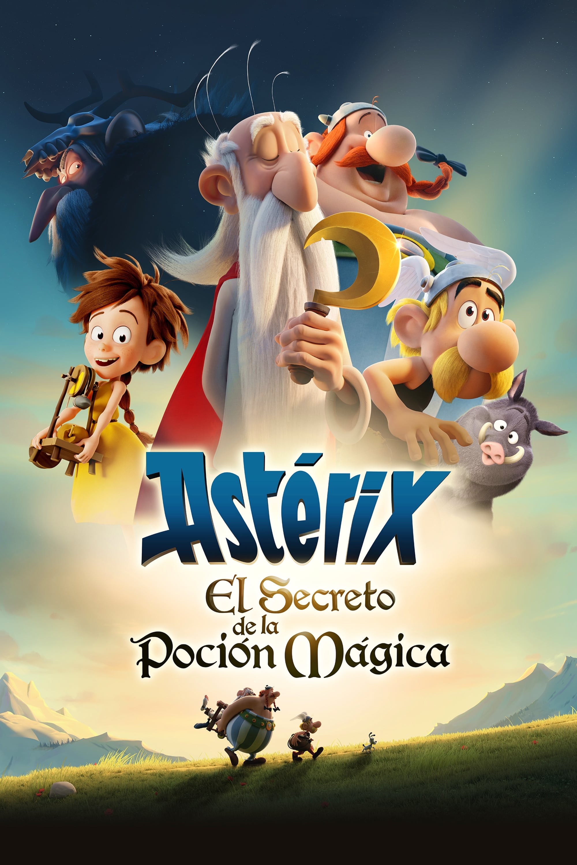 Poster de ASTÉRIX: EL SECRETO DE LA POCIÓN MÁGICA en español