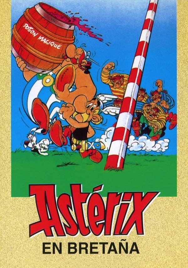 Poster de ASTÉRIX EN BRETAÑA en español