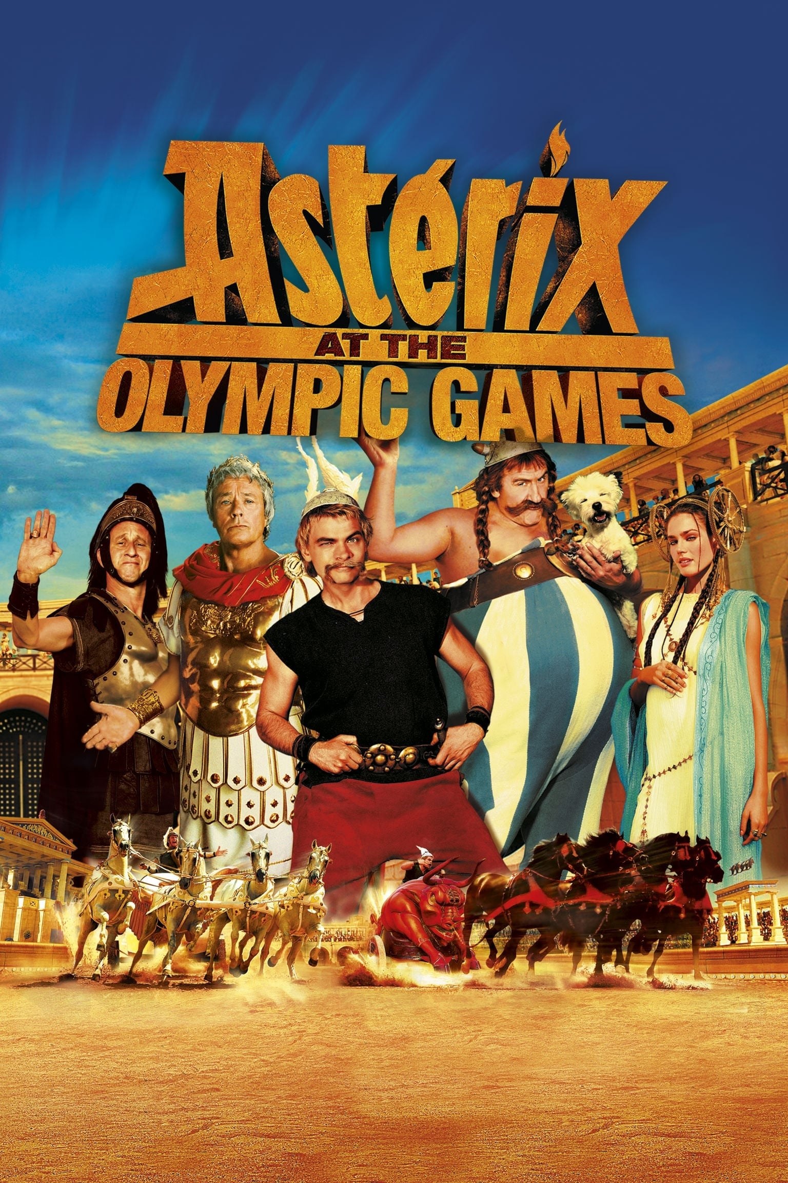 Poster de ASTÉRIX EN LOS JUEGOS OLÍMPICOS en inglés