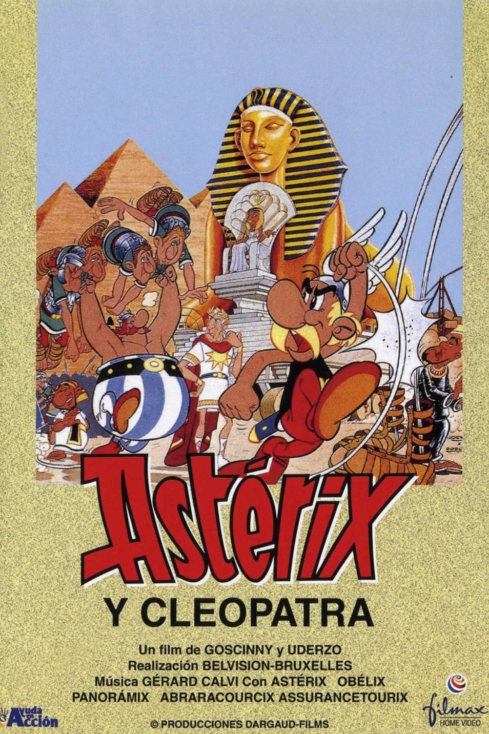 Poster de ASTÉRIX Y CLEOPATRA en español