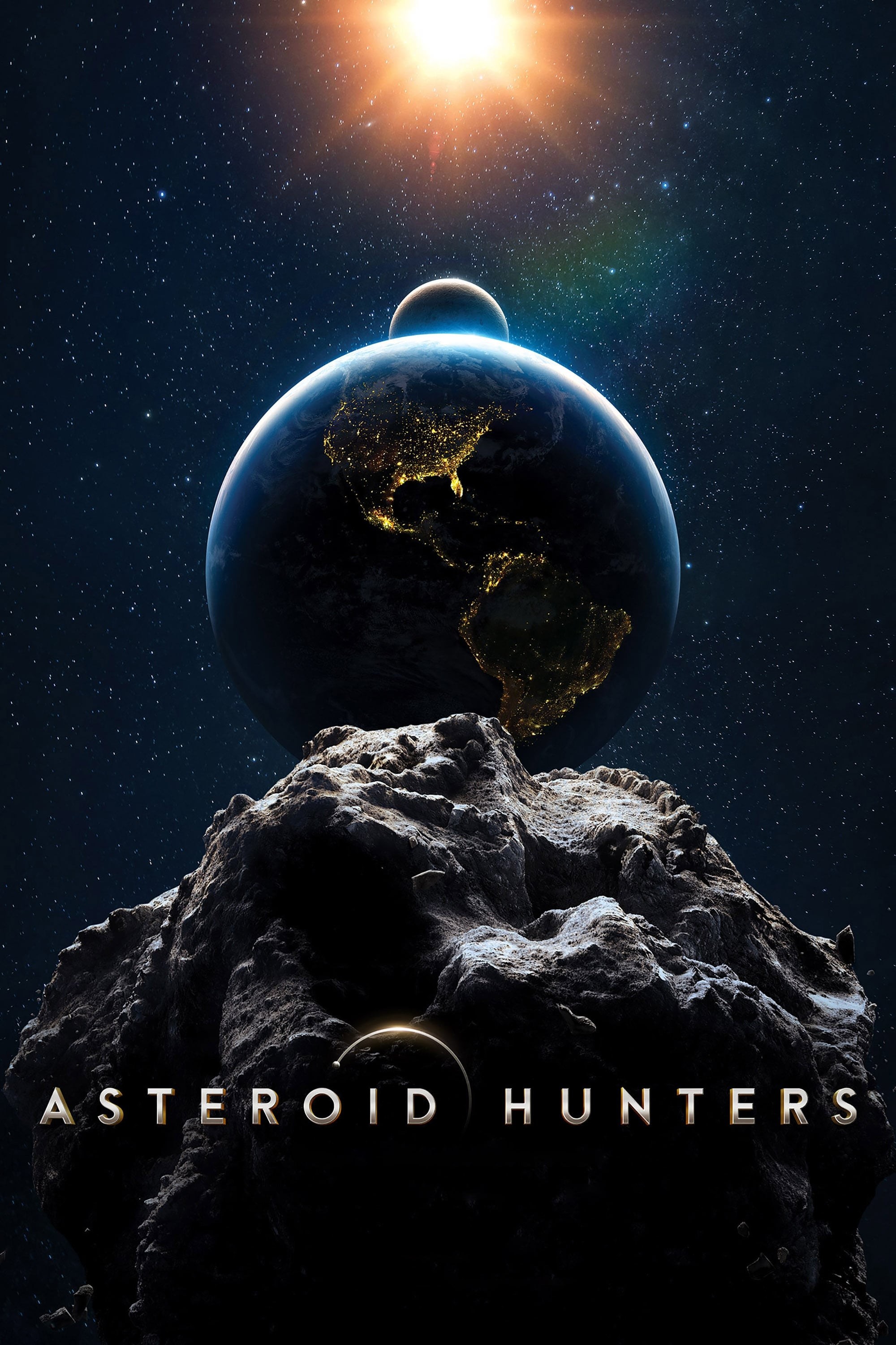 Poster de ASTEROID HUNTERS en inglés