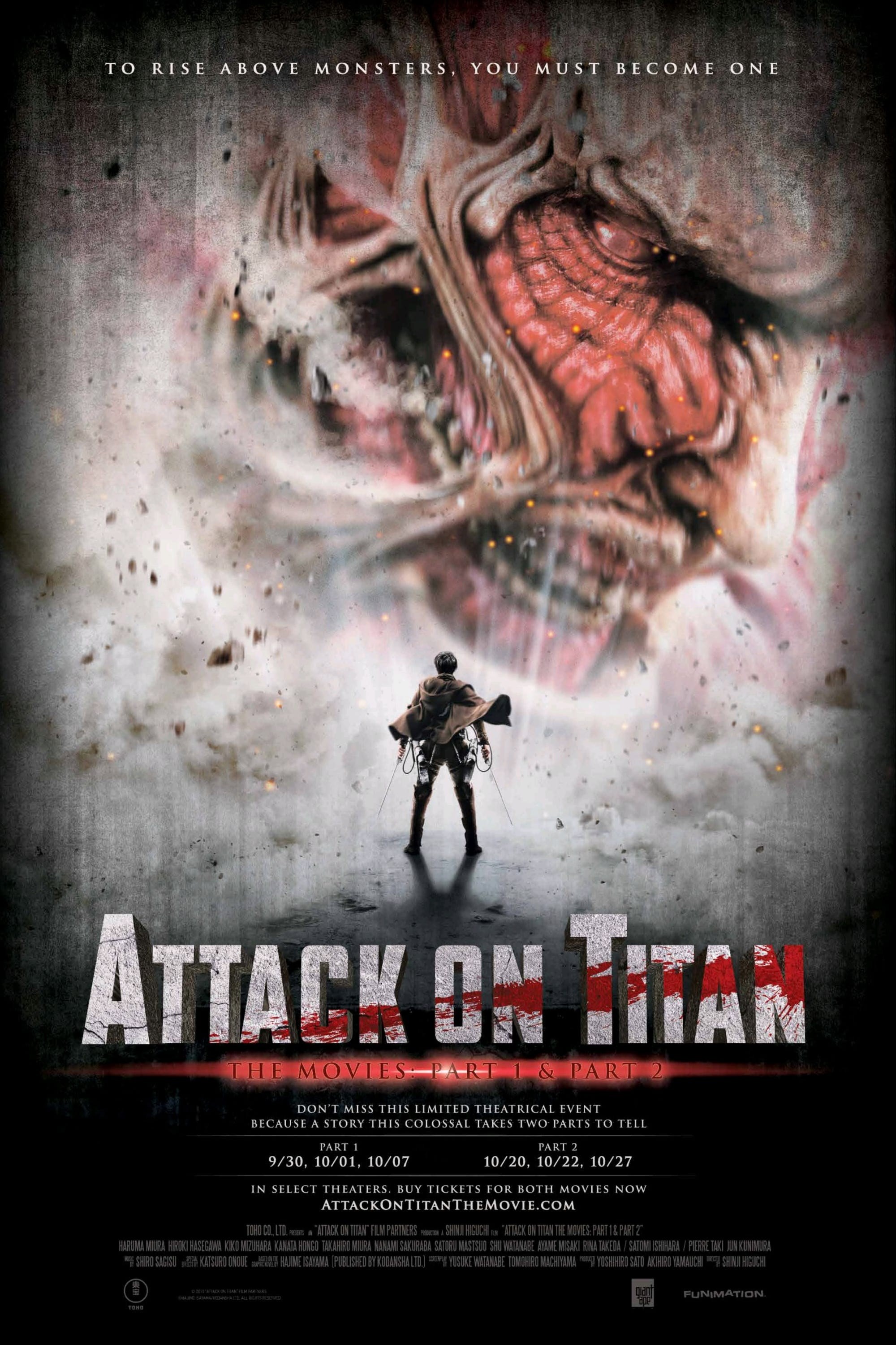 Poster de ATAQUE A LOS TITANES en inglés