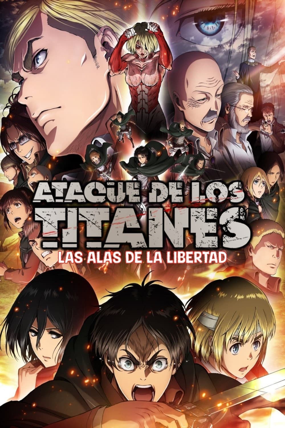 Poster de ATAQUE A LOS TITANES. LA PELÍCULA. PARTE 2: LAS ALAS DE LA LIBERTAD en español