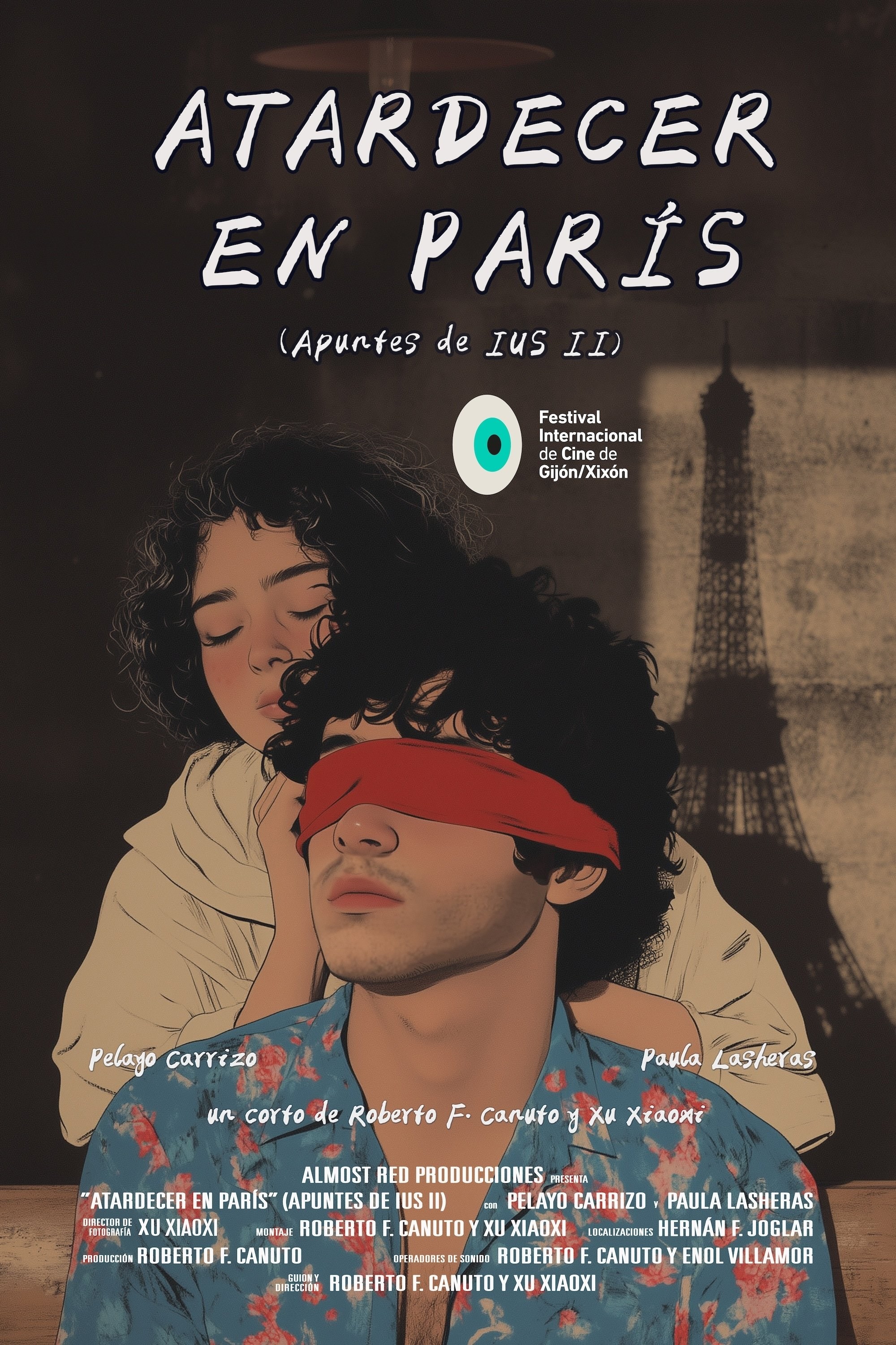 Poster de ATARDECER EN PARÍS en español