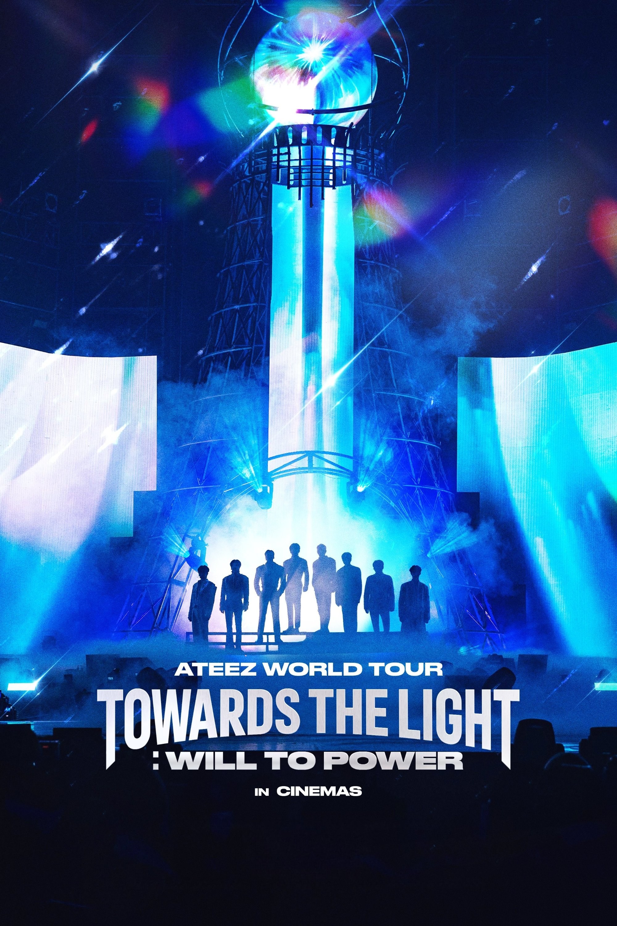 Poster de ATEEZ WORLD TOUR: TOWARDS THE LIGHT en inglés