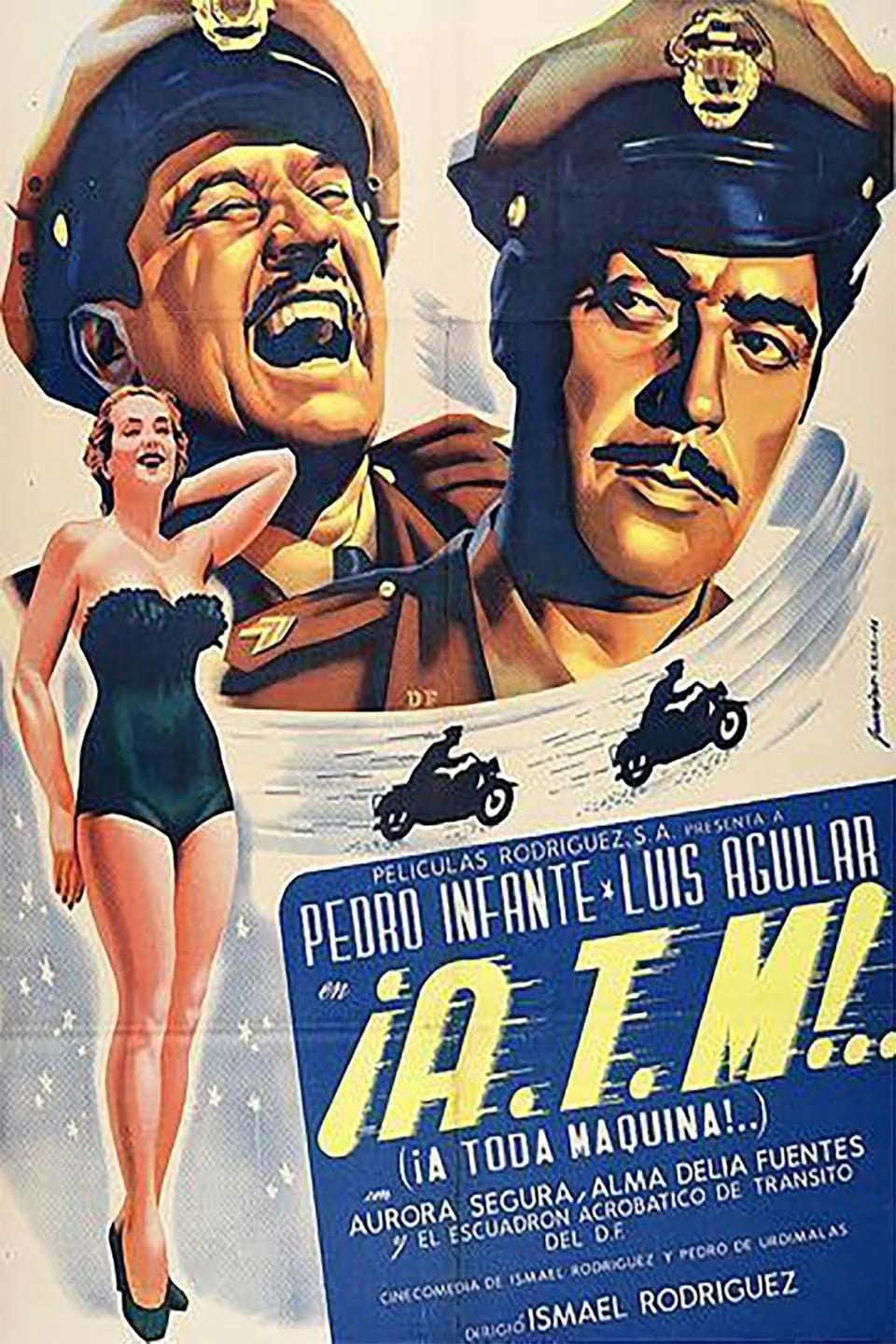 Poster de A.T.M.: ¡¡A TODA MÁQUINA!! en español