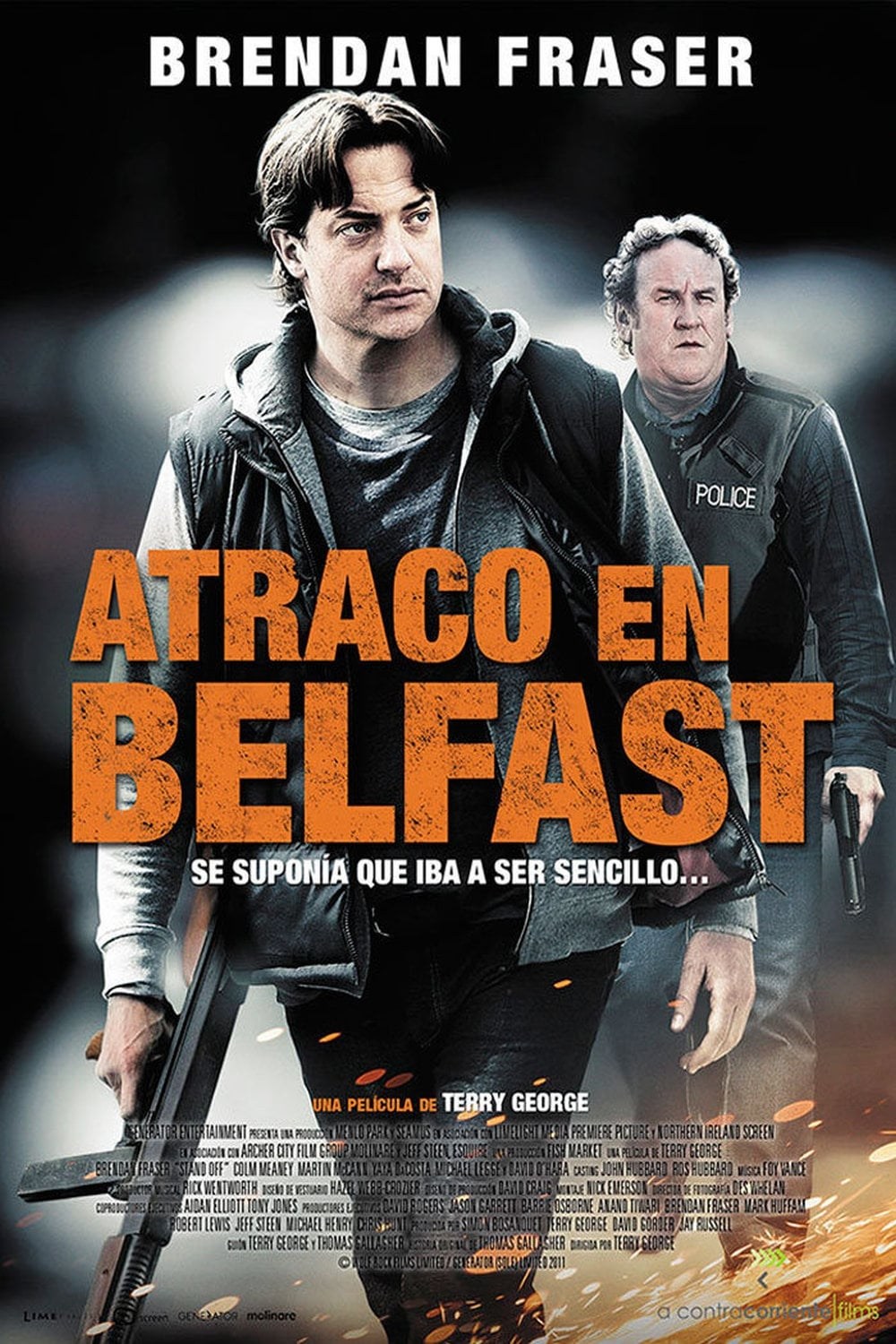 Poster de ATRACO EN BELFAST en español